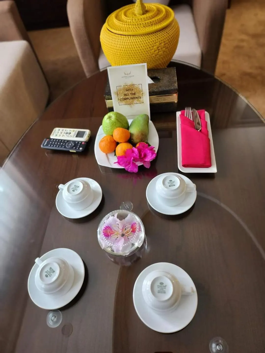 Seating area in Muong Thanh Lai Chau Hotel