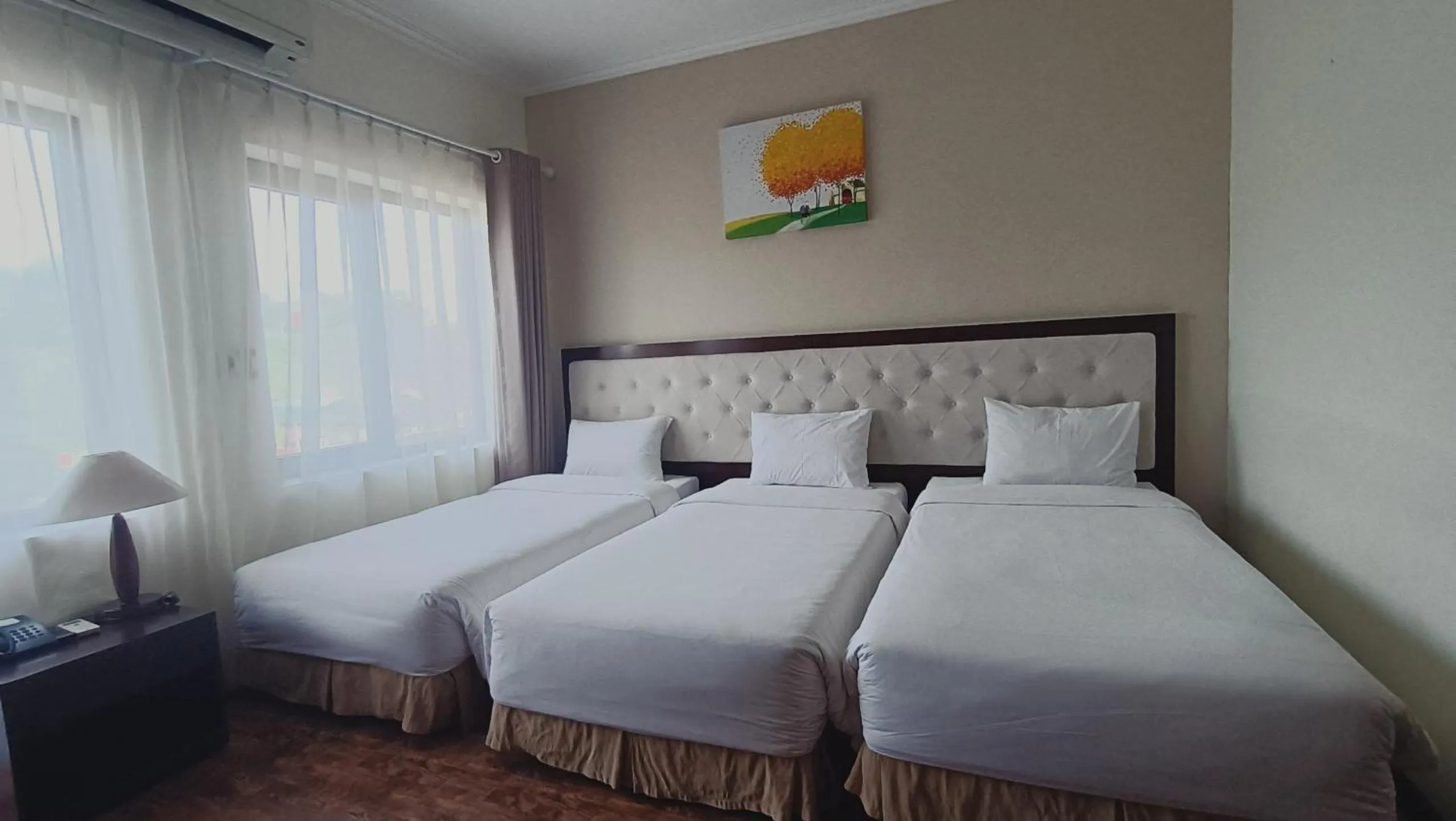 Bed in Muong Thanh Lai Chau Hotel