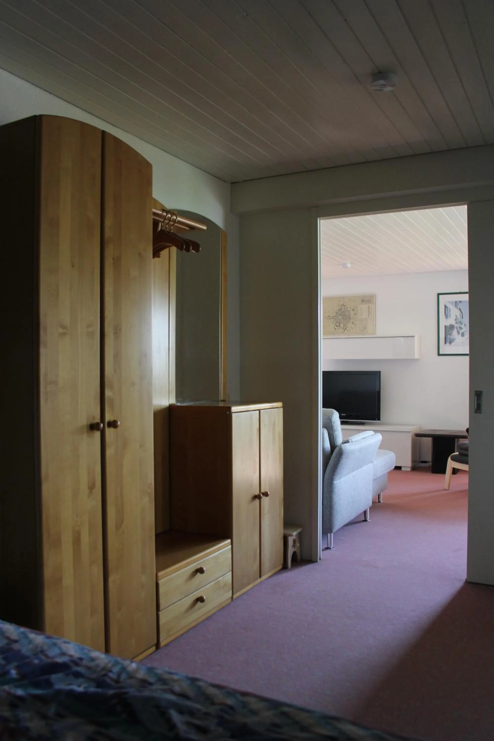 Bedroom, Bed in Haus Rosebud