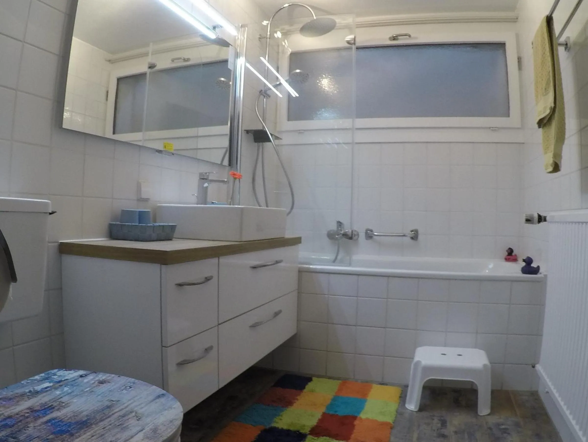 Shower in Haus Rosebud