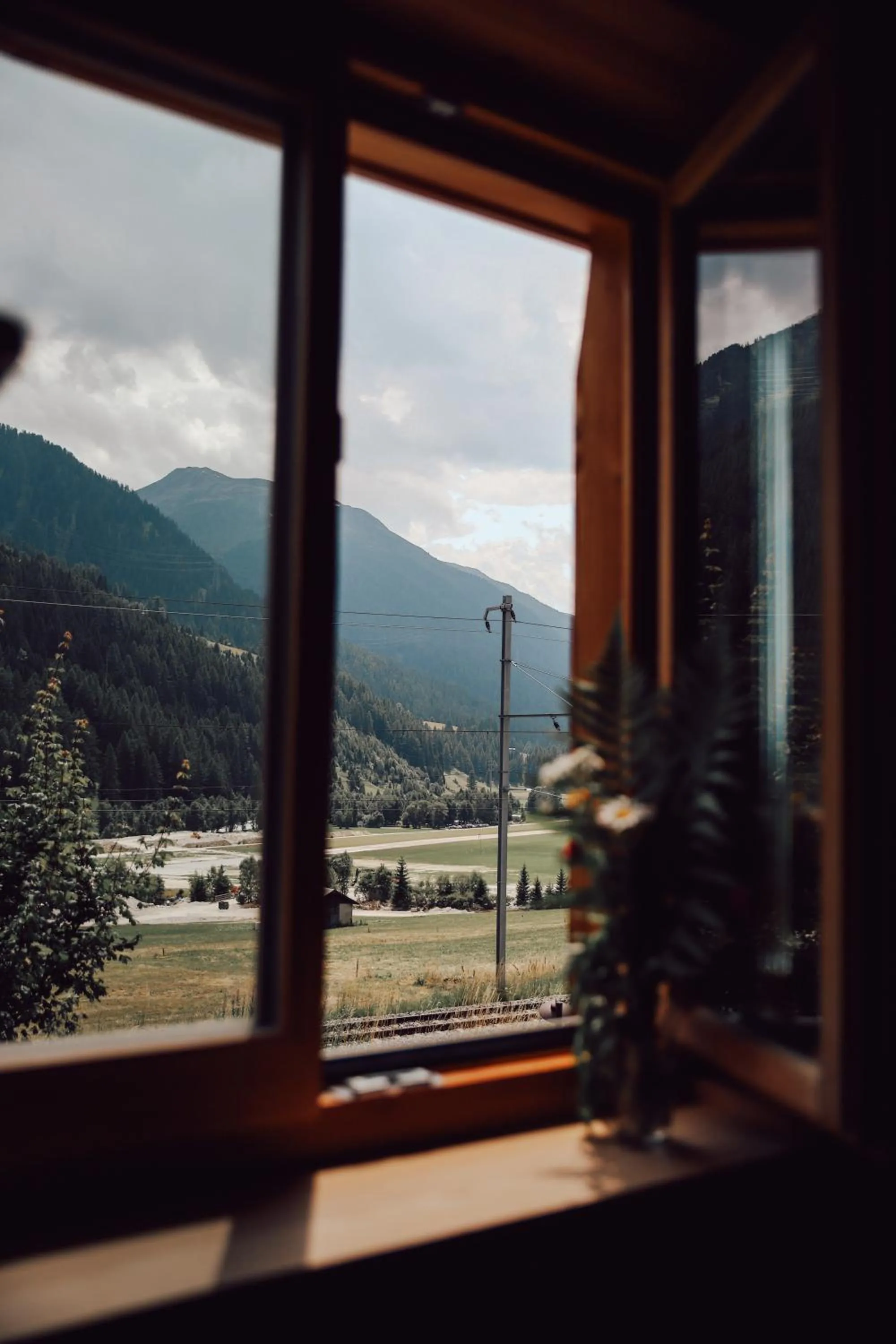 View (from property/room) in Berglodge Goms (Hotel)