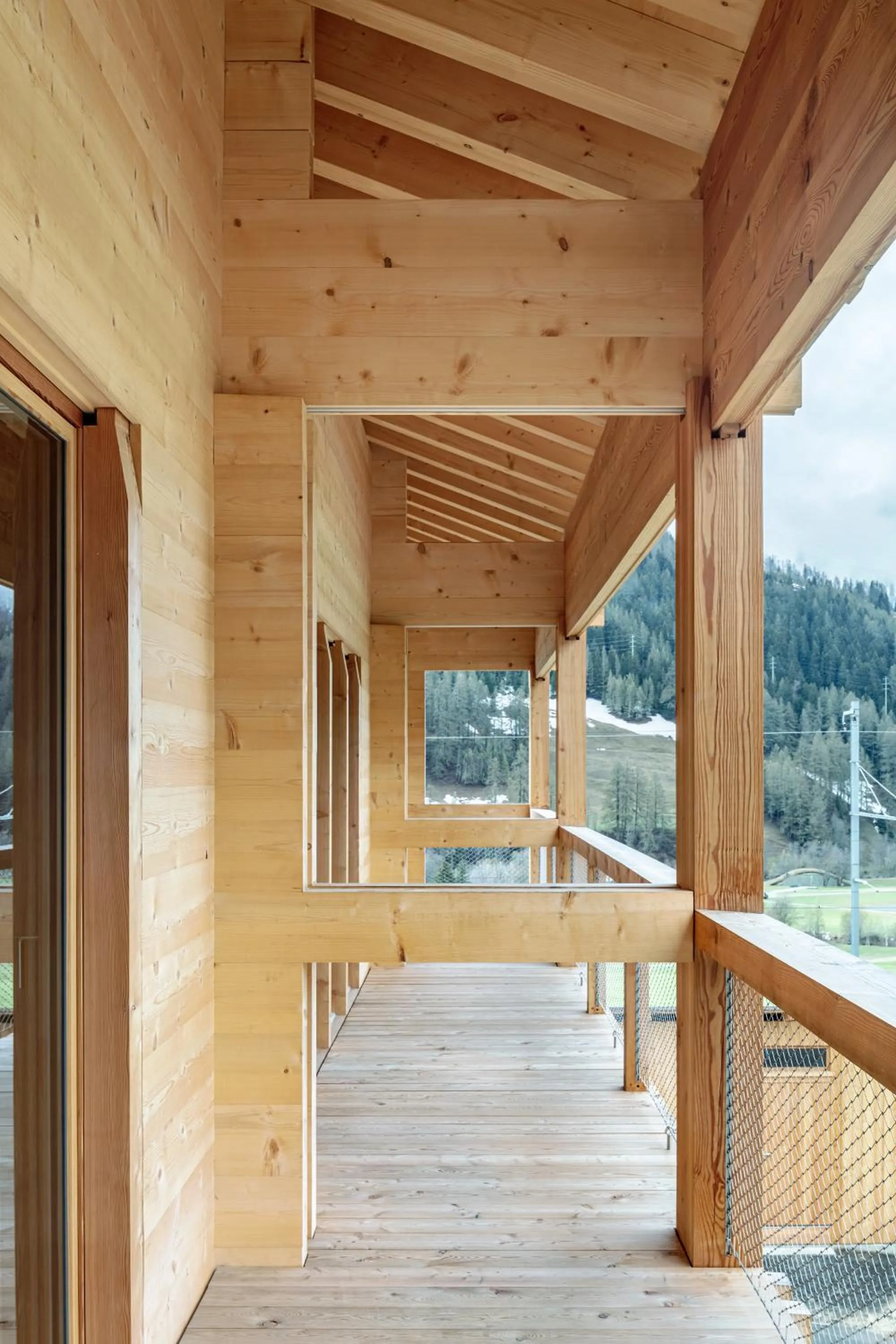 Balcony/Terrace in Berglodge Goms (Hotel)