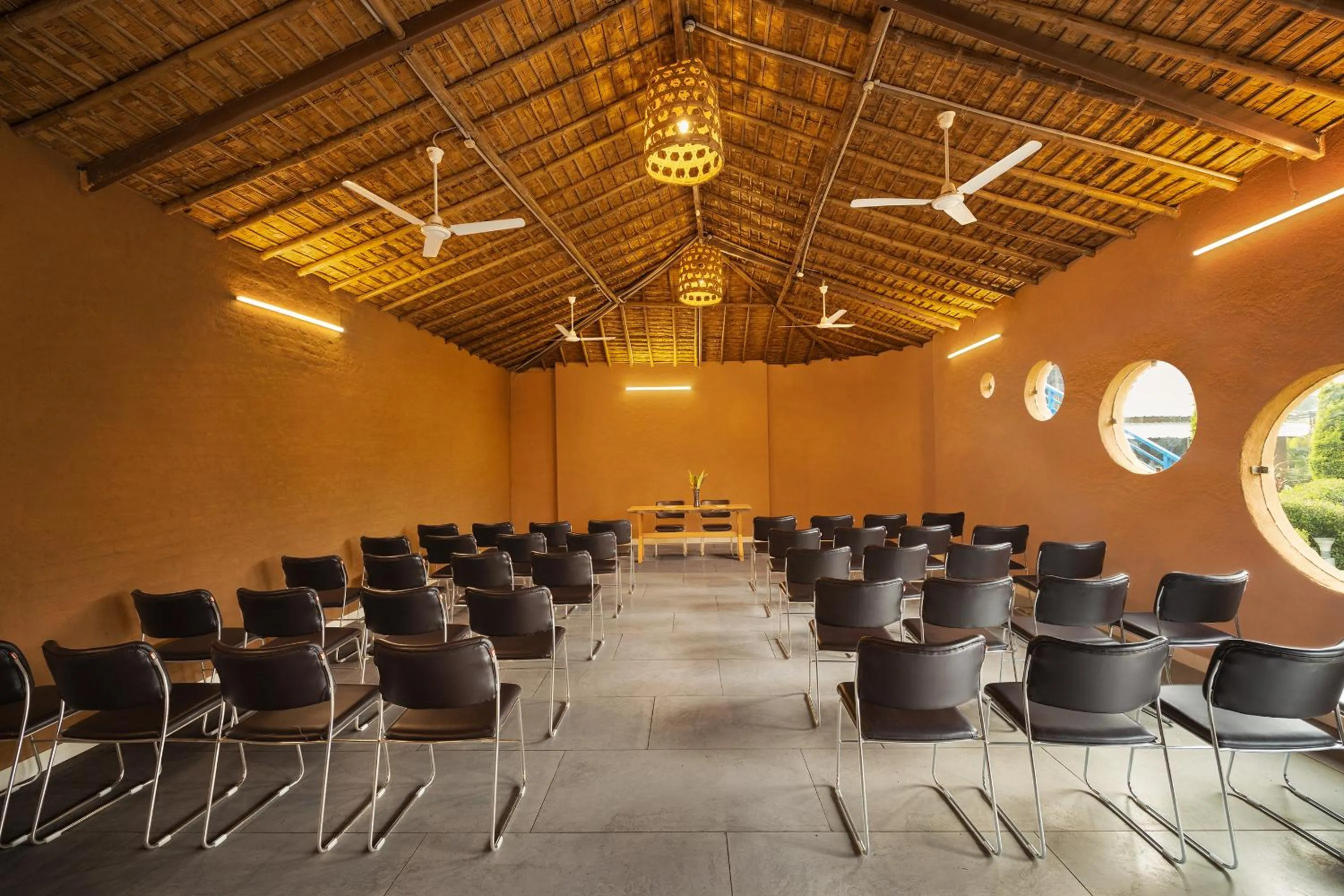 Meeting/conference room in juSTa Lazy Haven Corbett, Uttarakhand