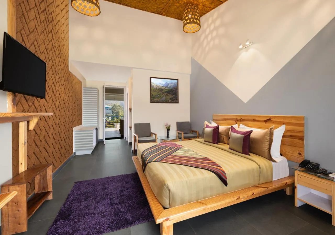 Bed in juSTa Lazy Haven Corbett, Uttarakhand