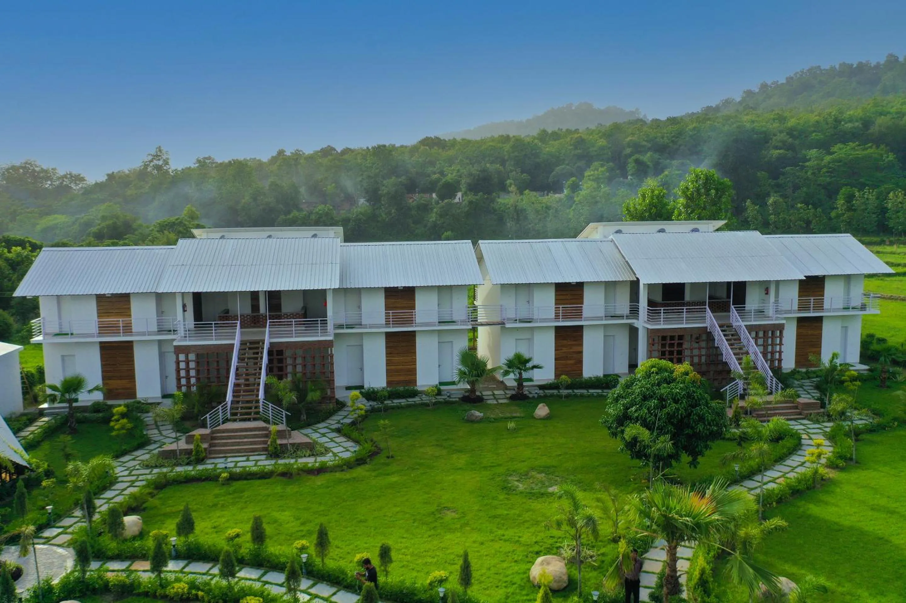 Property building in juSTa Lazy Haven Corbett, Uttarakhand
