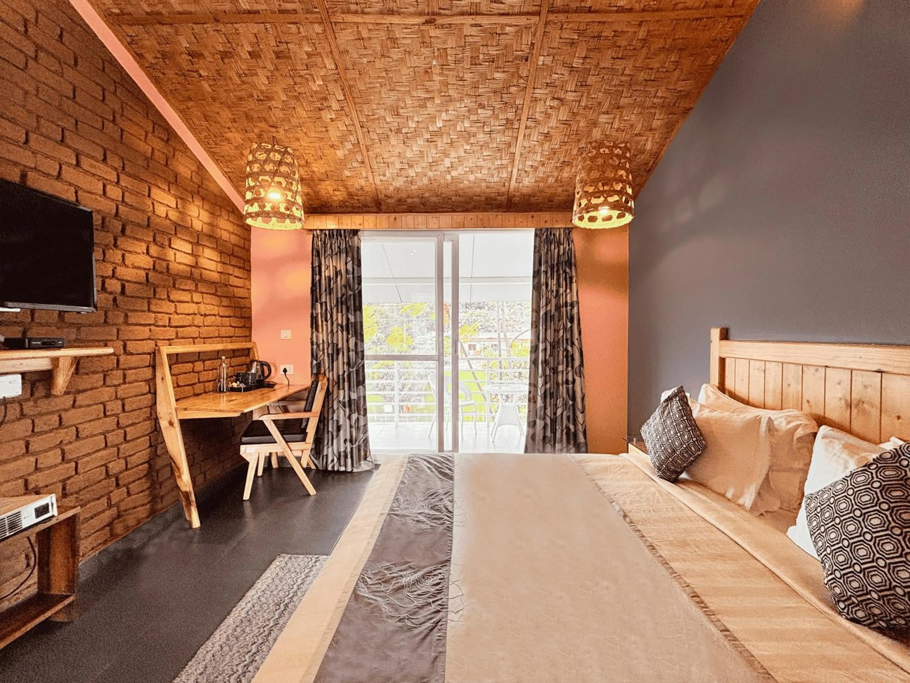 Bed in juSTa Lazy Haven Corbett, Uttarakhand