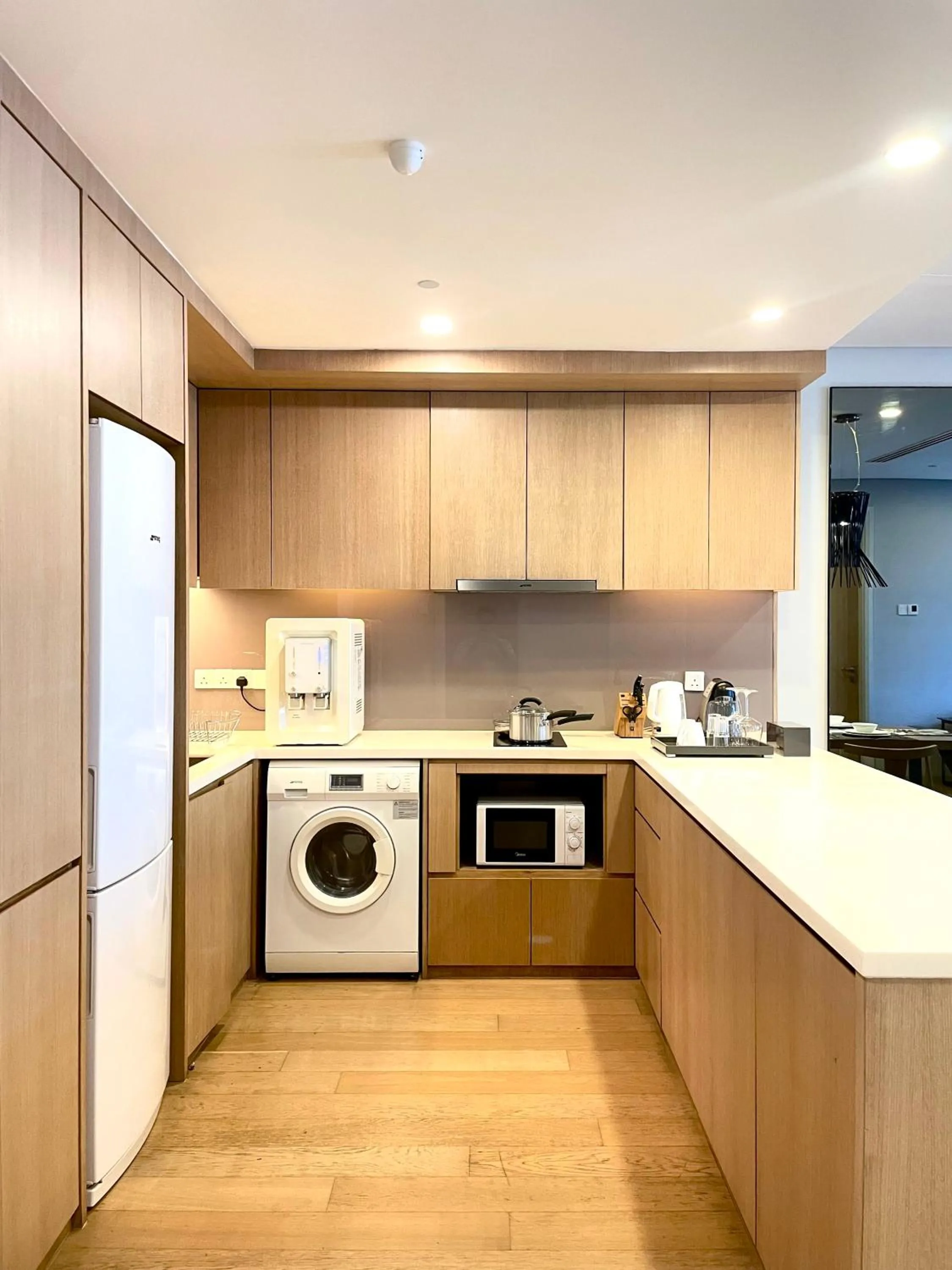 Kitchen or kitchenette in 188 Suites KLCC by VastHaven