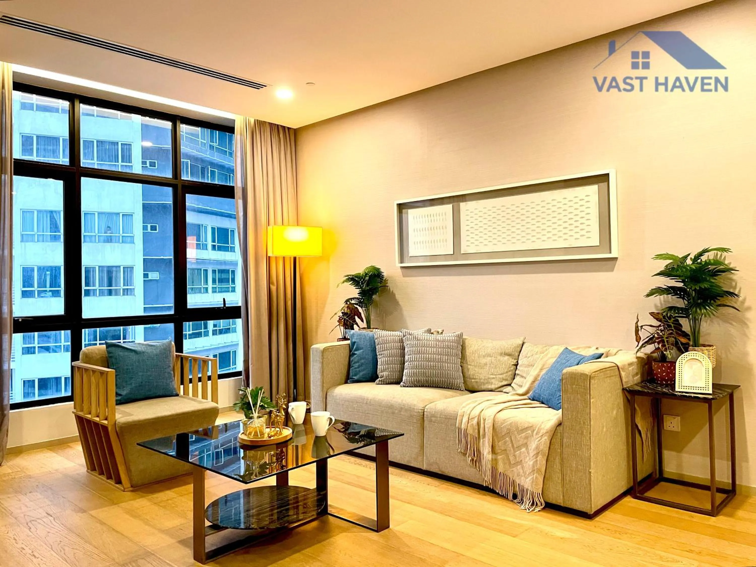Living room in 188 Suites KLCC by VastHaven