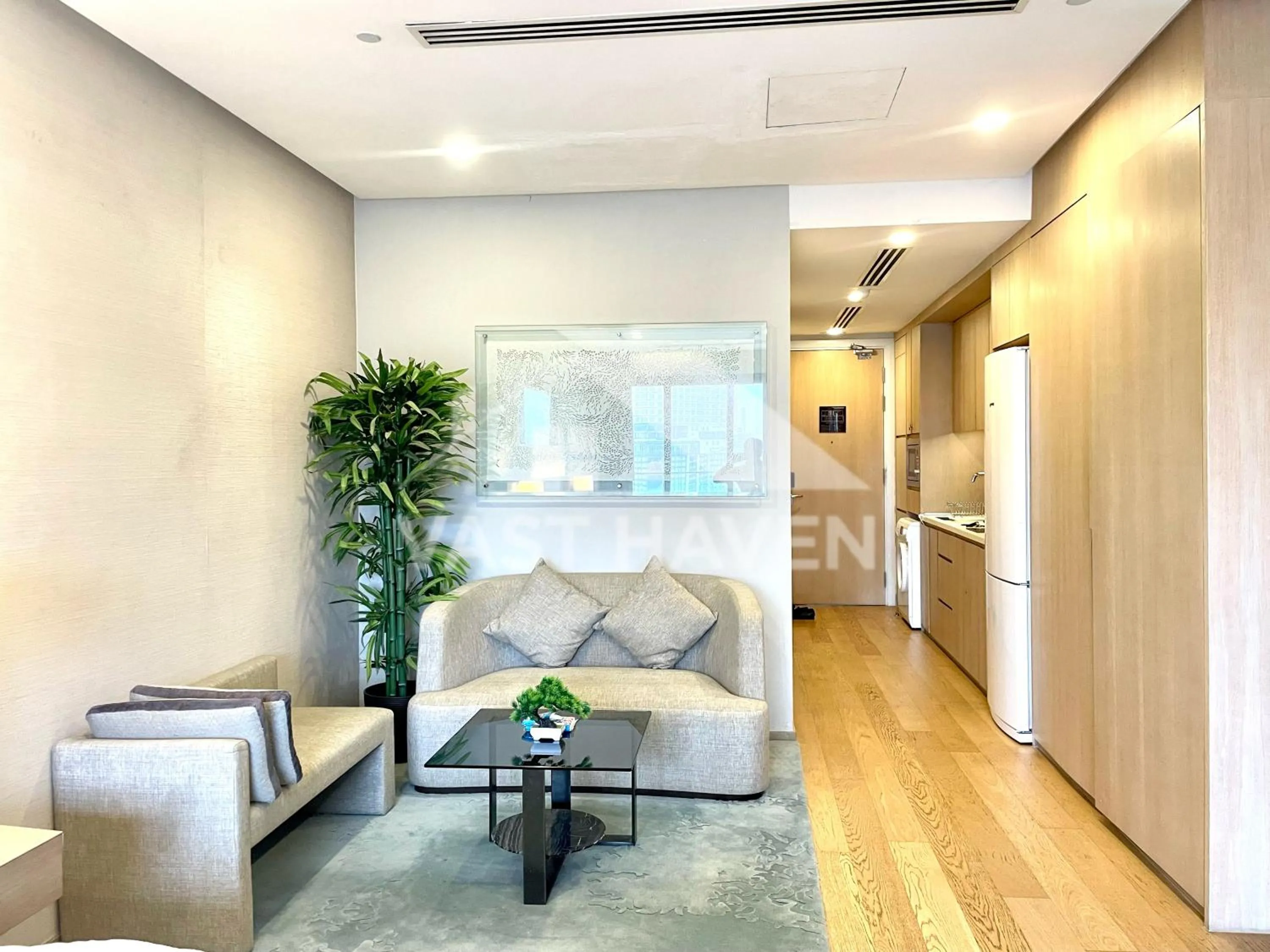 Kitchen or kitchenette in 188 Suites KLCC by VastHaven