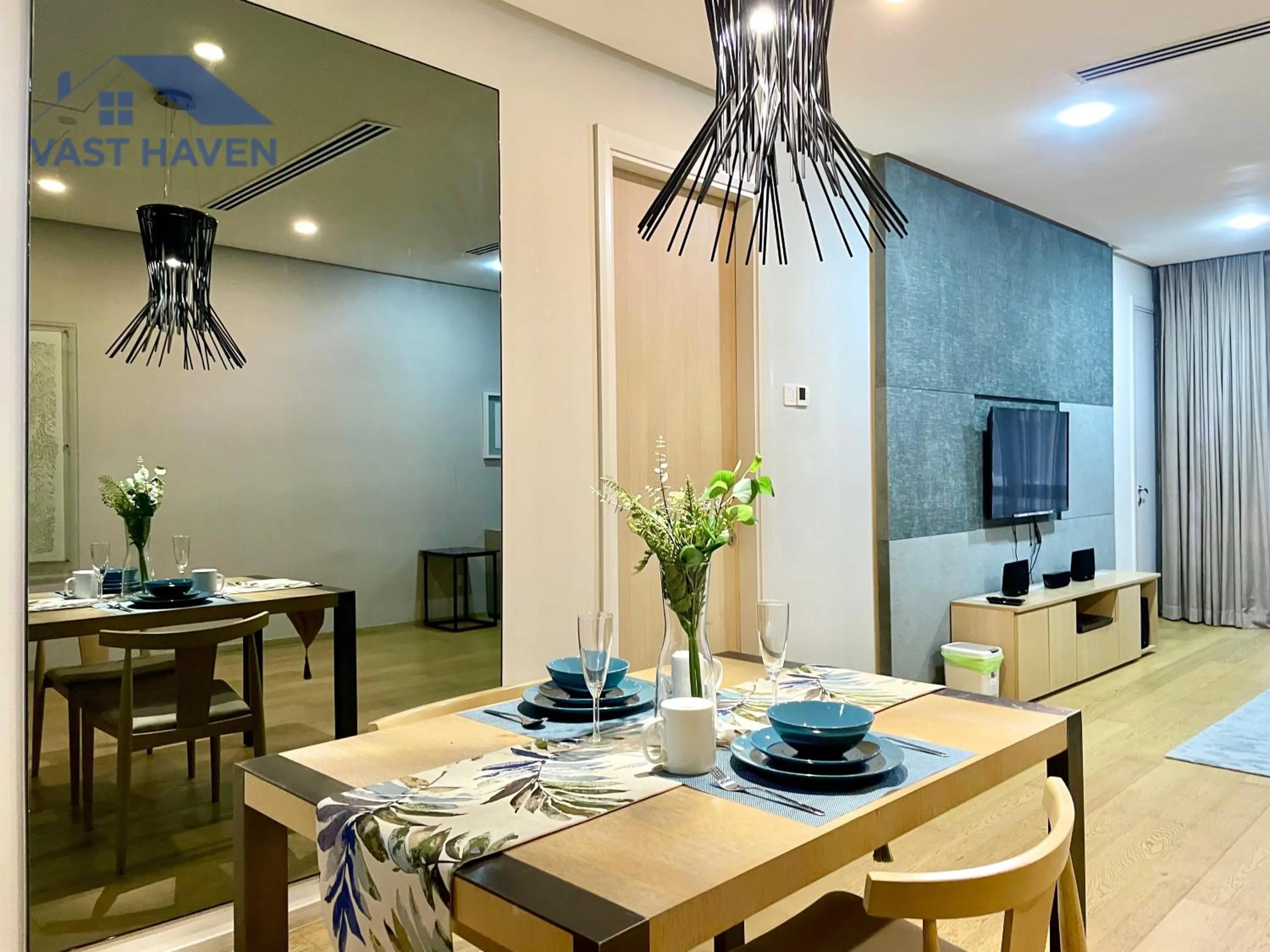 TV and multimedia in 188 Suites KLCC by VastHaven