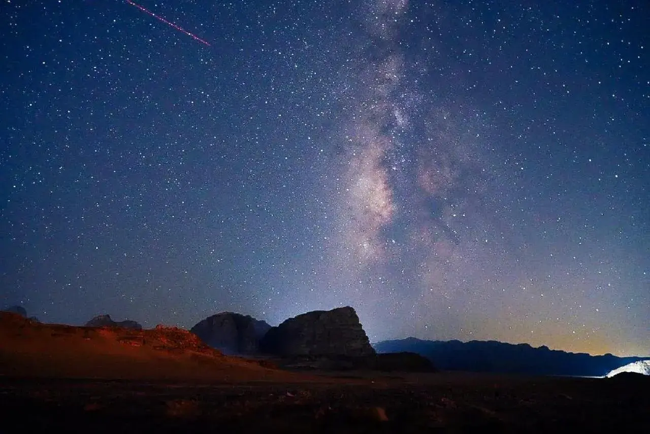 Quadruple Room with Mountain View in Wadirum winter Quadruple Room with Mountain View in Wadirum winter