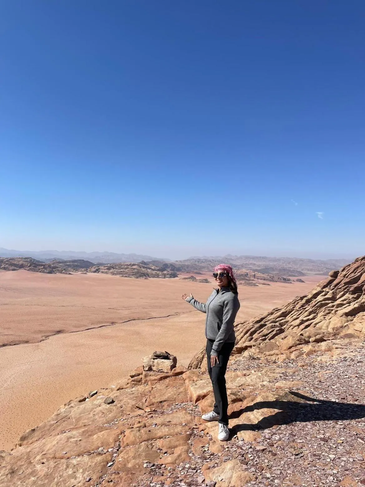 Nearby landmark in Wadirum winter