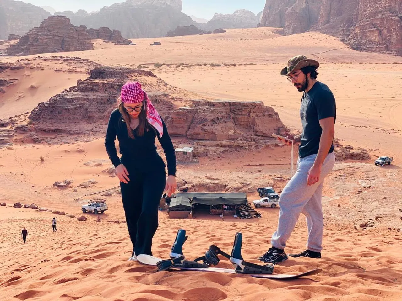 Day in Wadirum winter