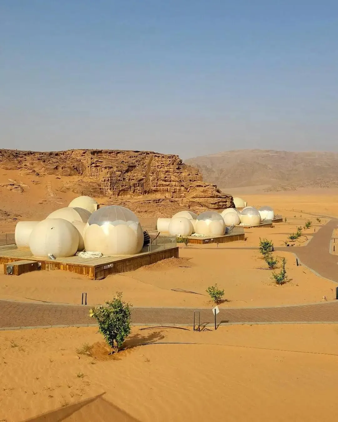 Day in Wadirum winter