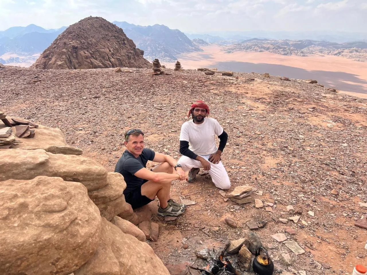 Nearby landmark in Wadirum winter
