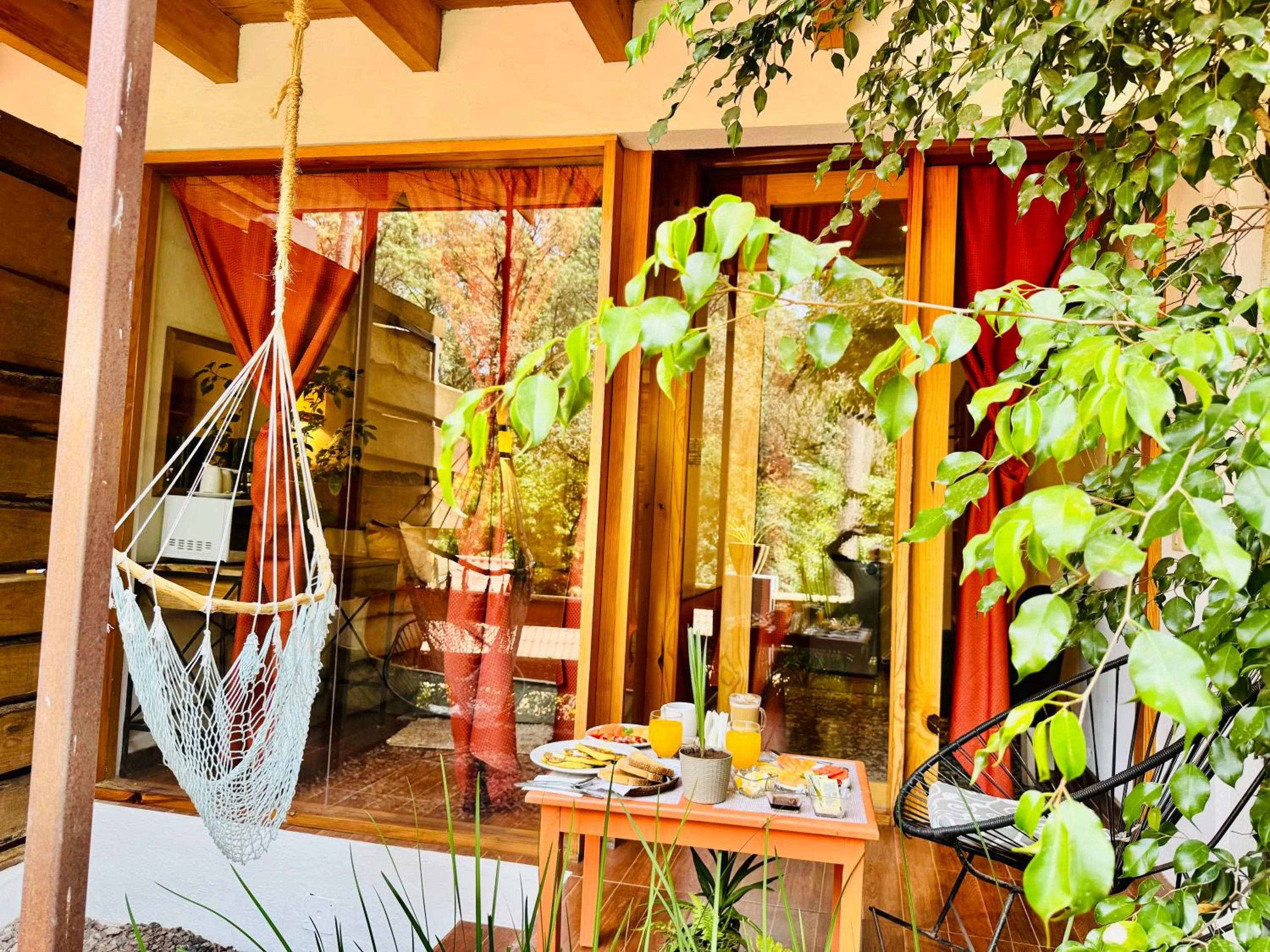 Patio in Encino House Hotel Boutique