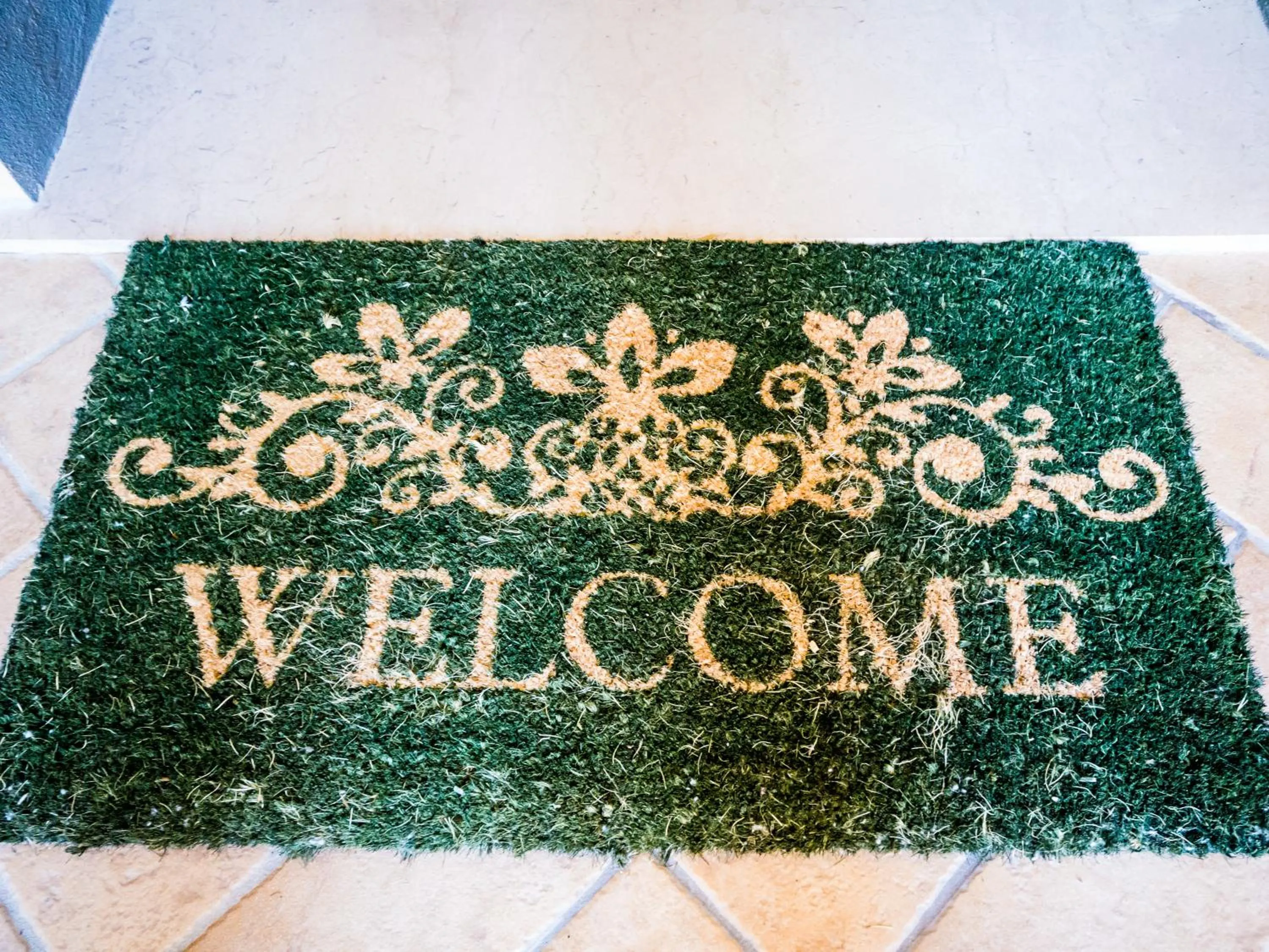 Decorative detail in Villa Bellini Room&Breakfast