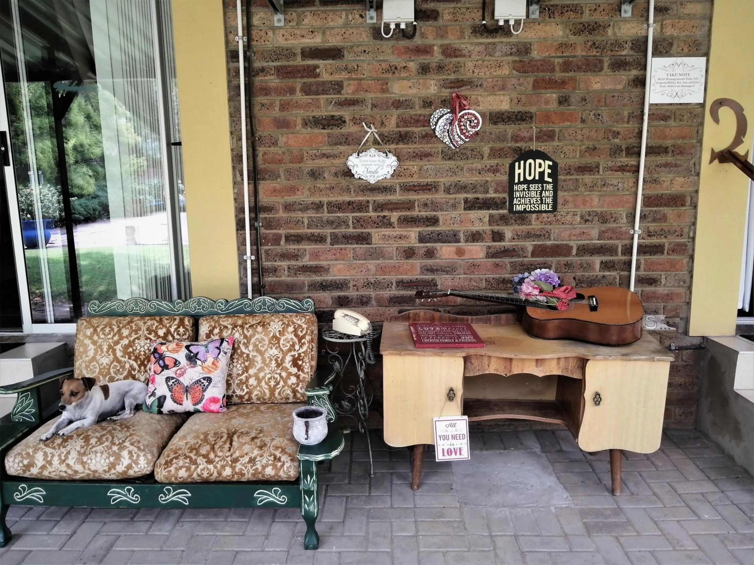 Garden in Blessings Guesthouse