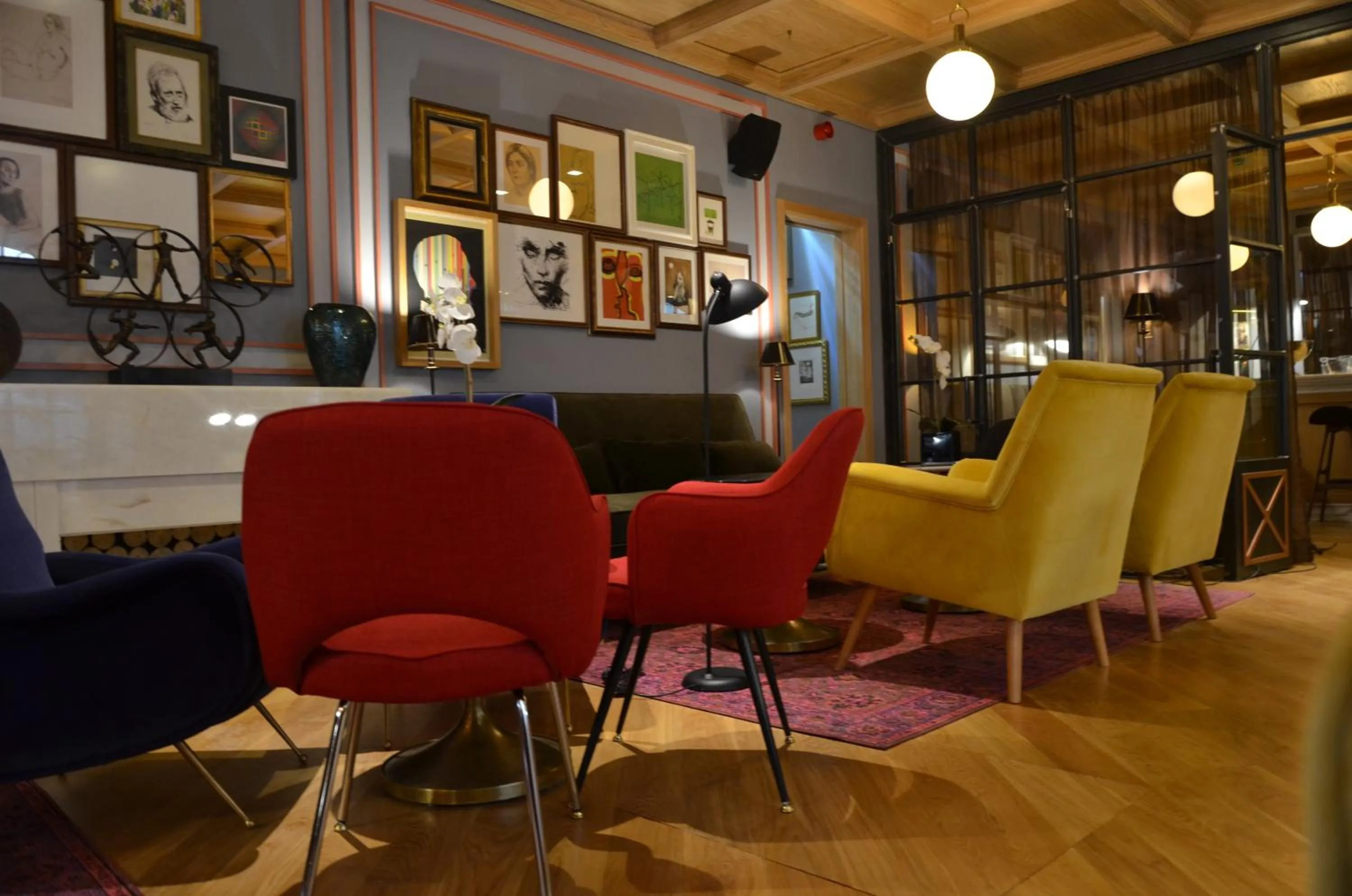 Lobby or reception in Browns Central Hotel