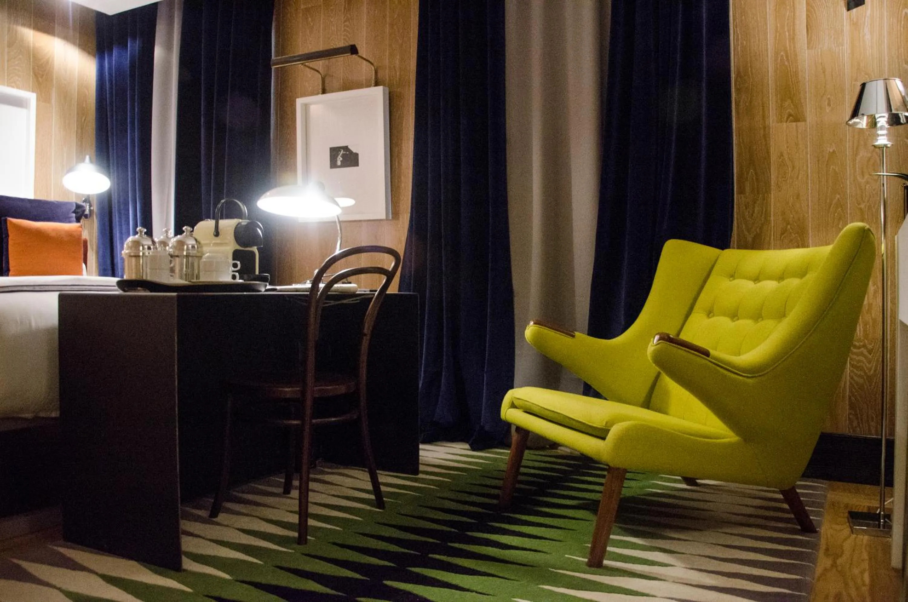 Bed in Browns Central Hotel