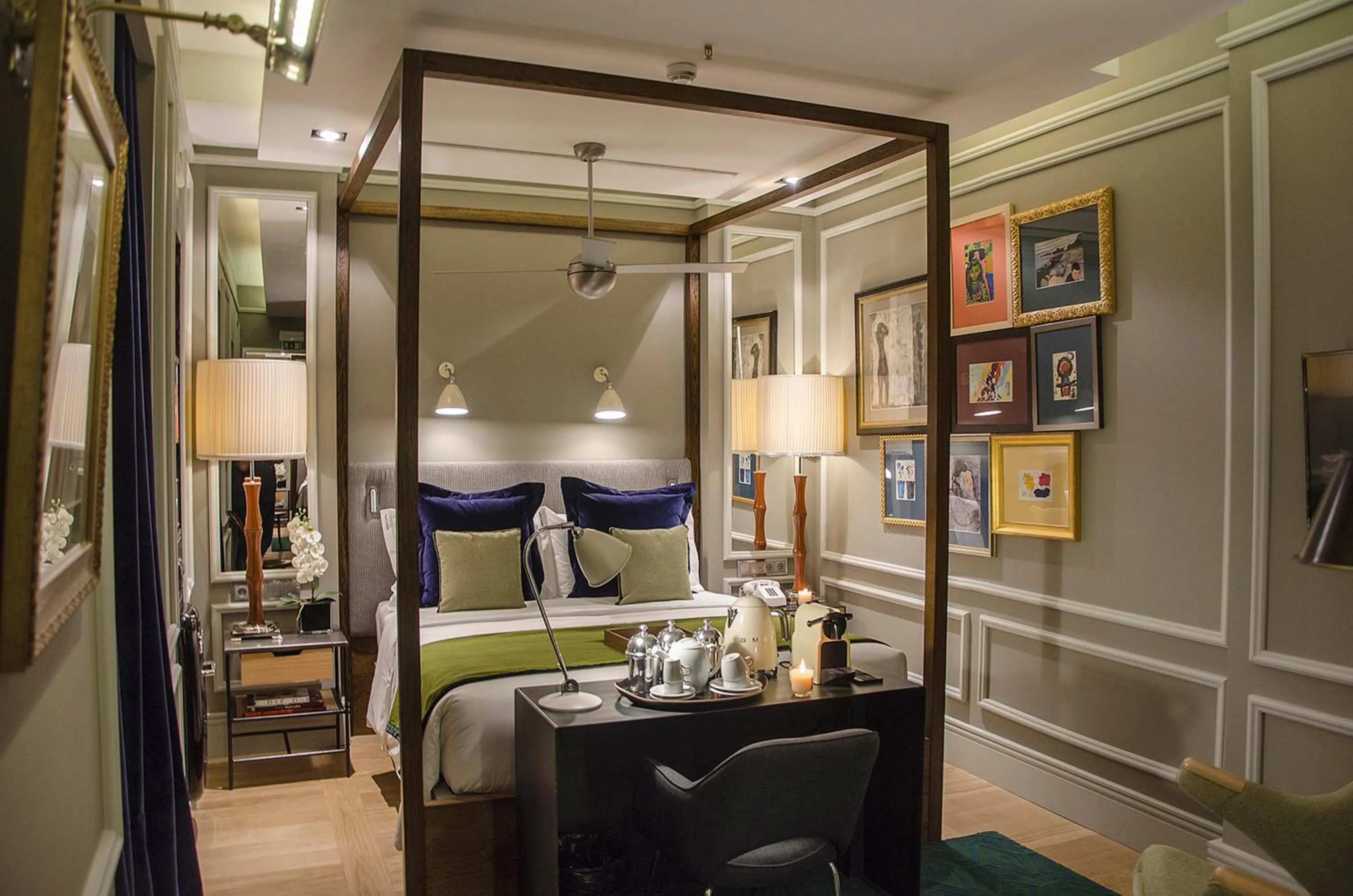 Bed in Browns Central Hotel