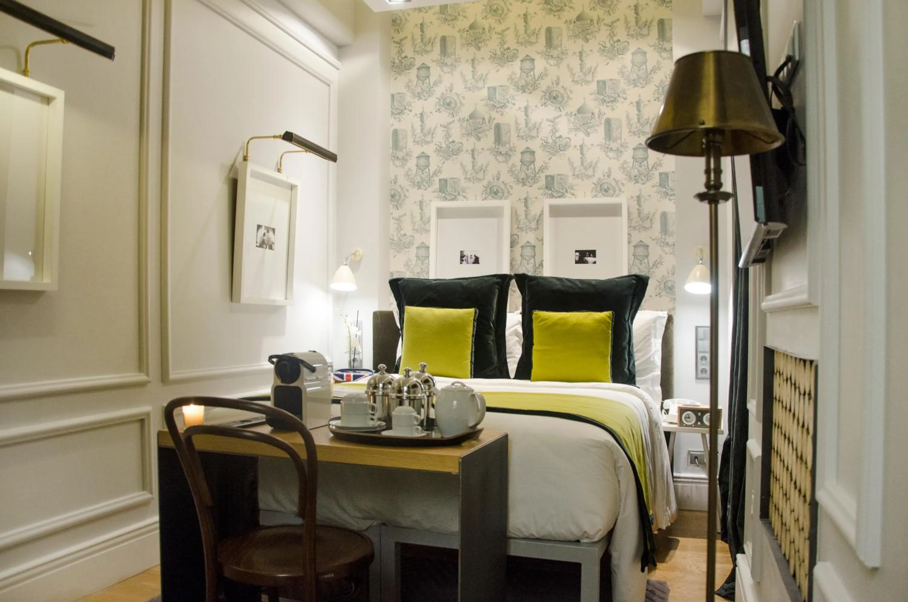 Bed in Browns Central Hotel