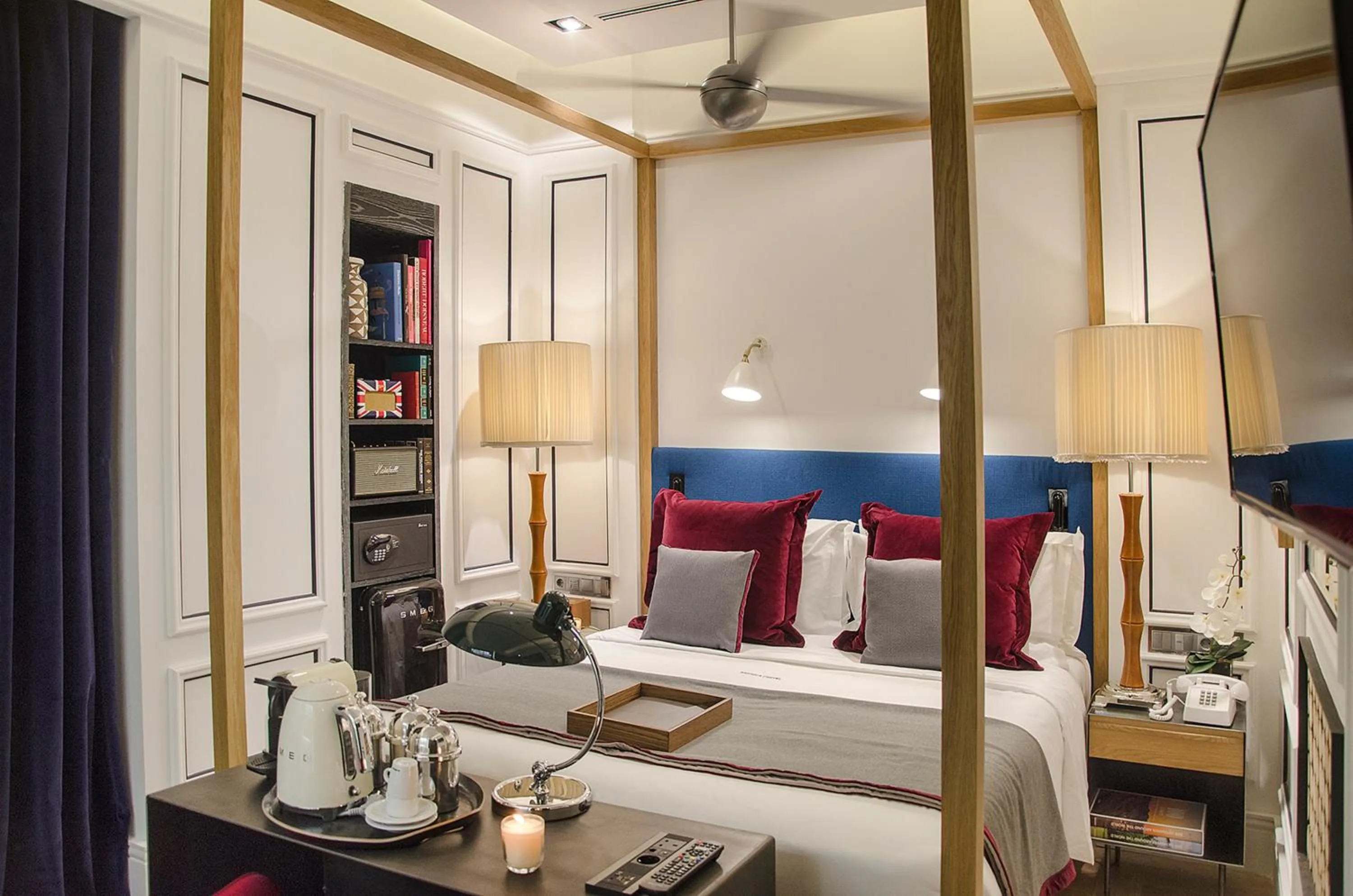 Bed in Browns Central Hotel