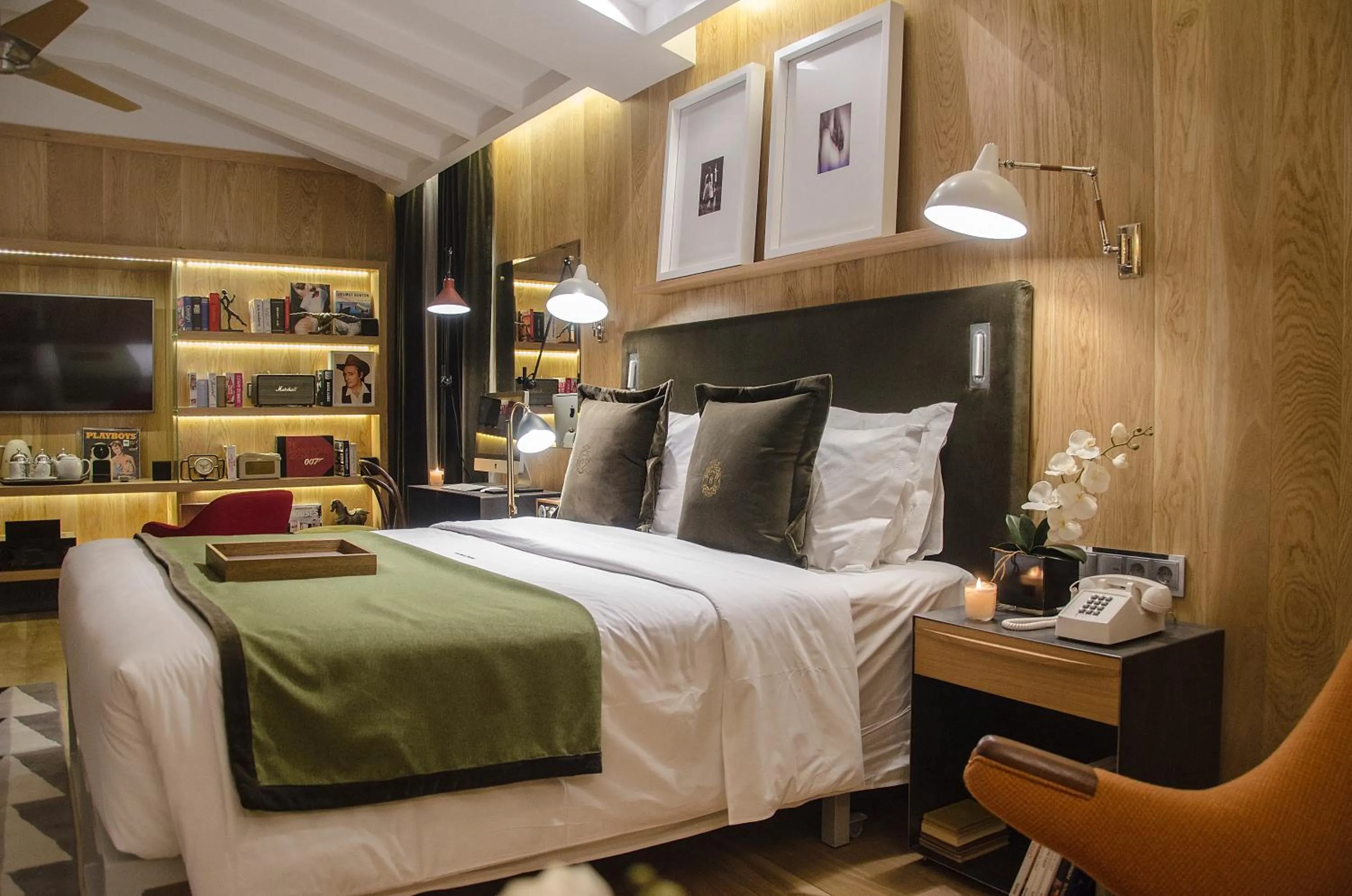 Bed in Browns Central Hotel