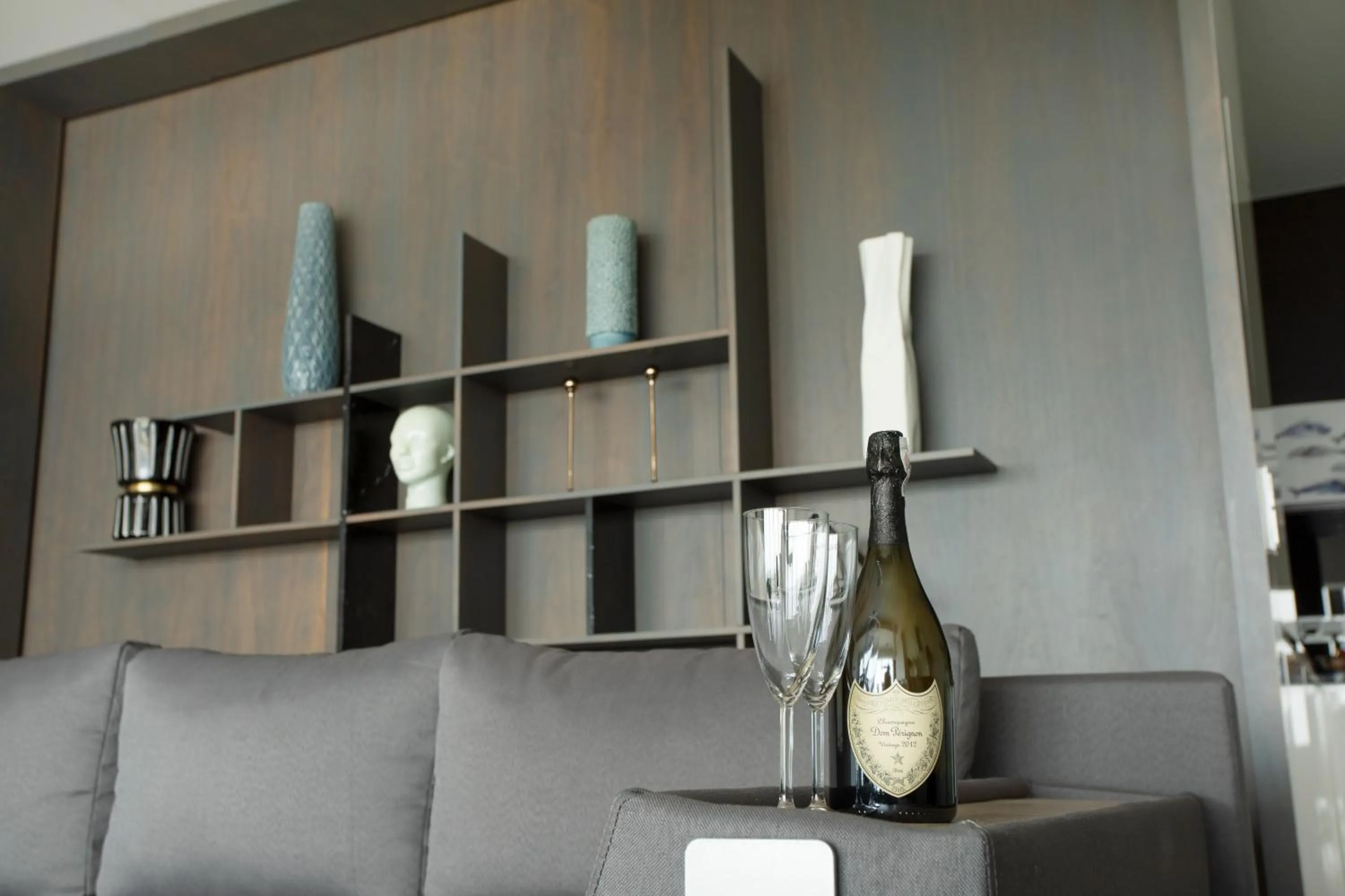 Living room in In The Sky - Apartamenty w Sky Tower