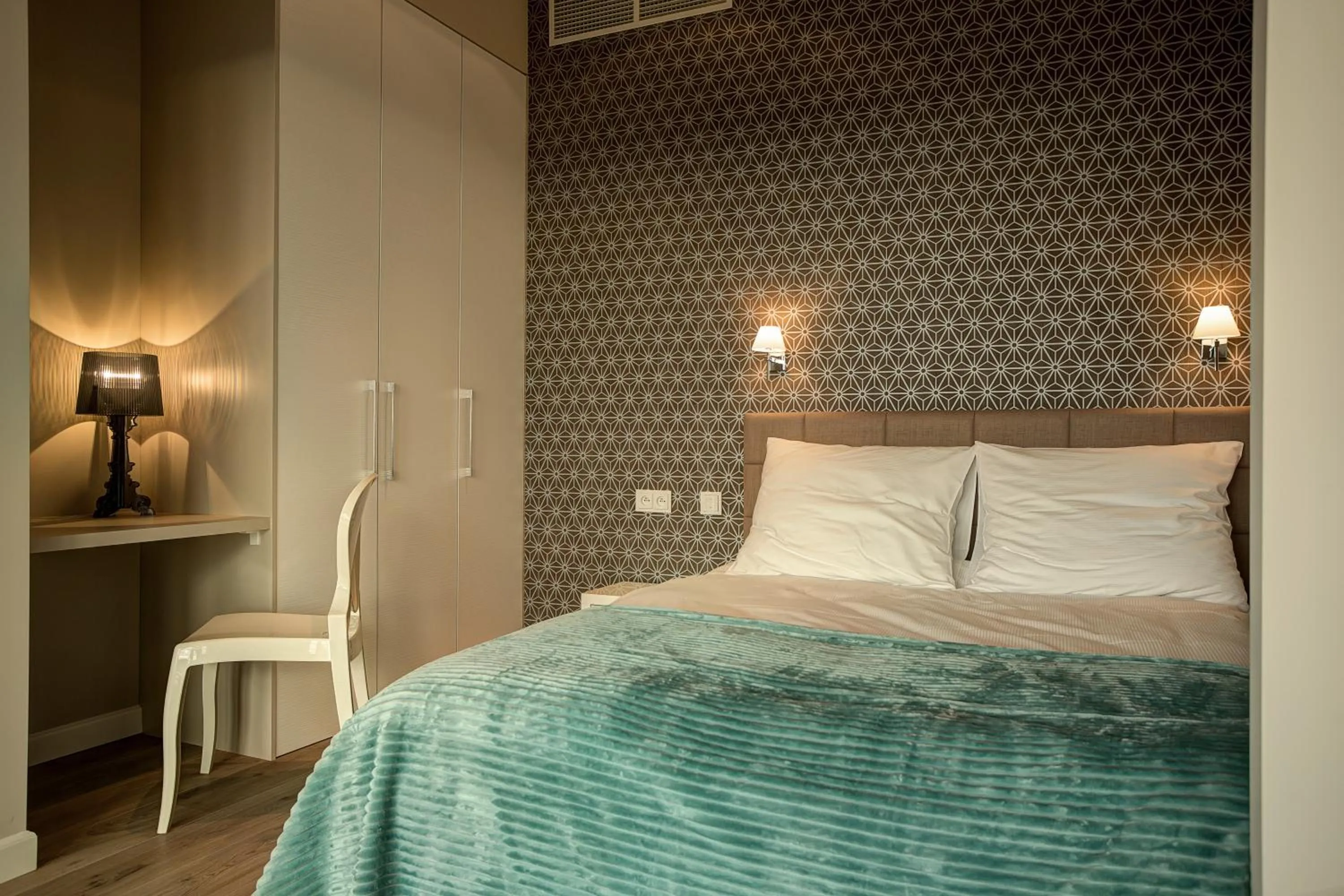 Bed in In The Sky - Apartamenty w Sky Tower