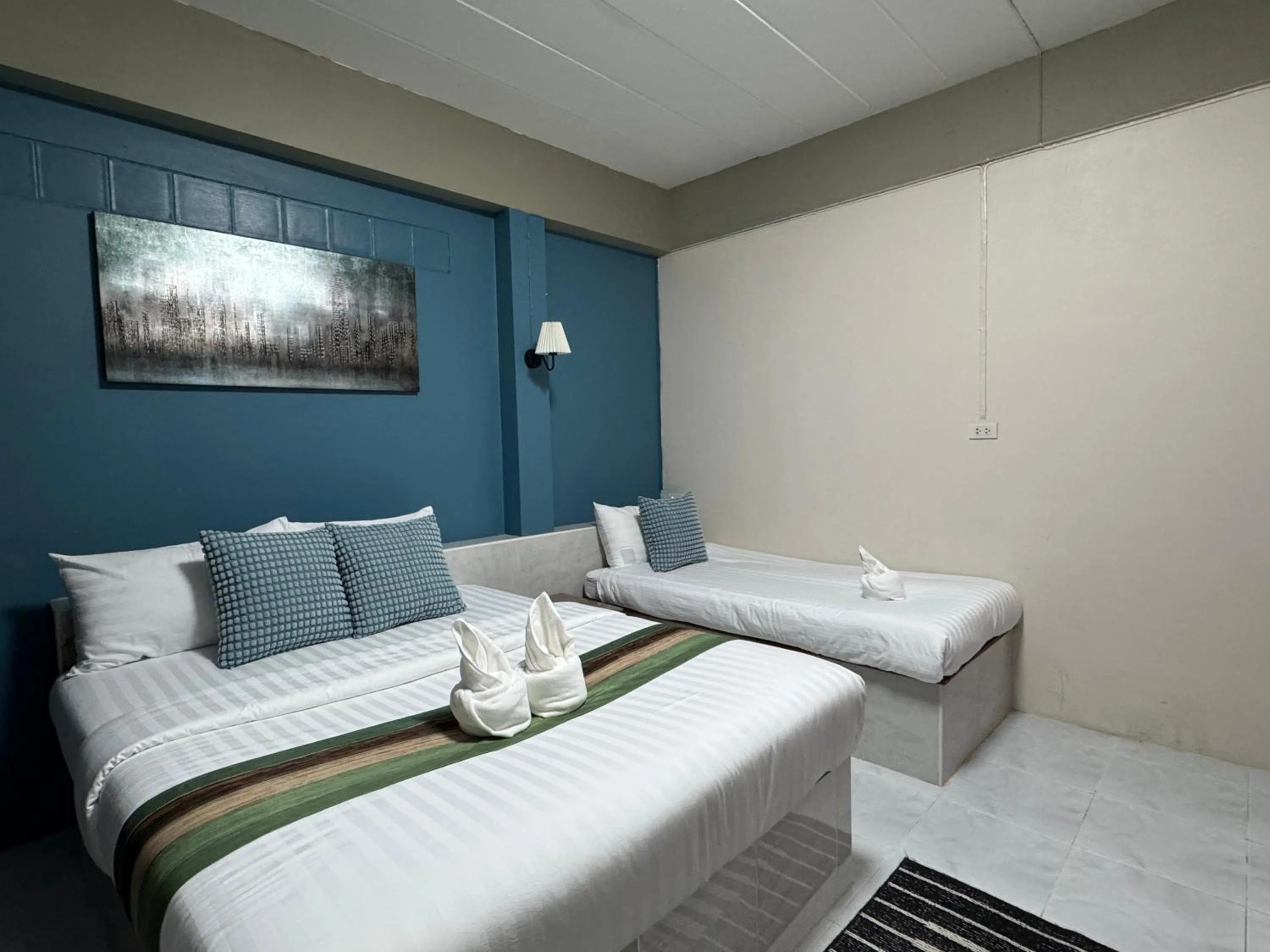 Bed in Paksina Hotel