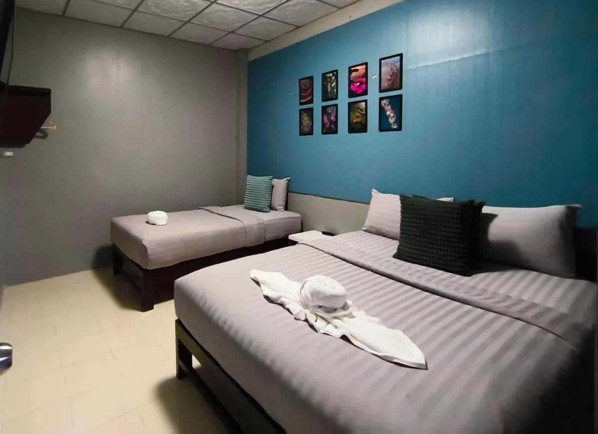 Bed in Paksina Hotel