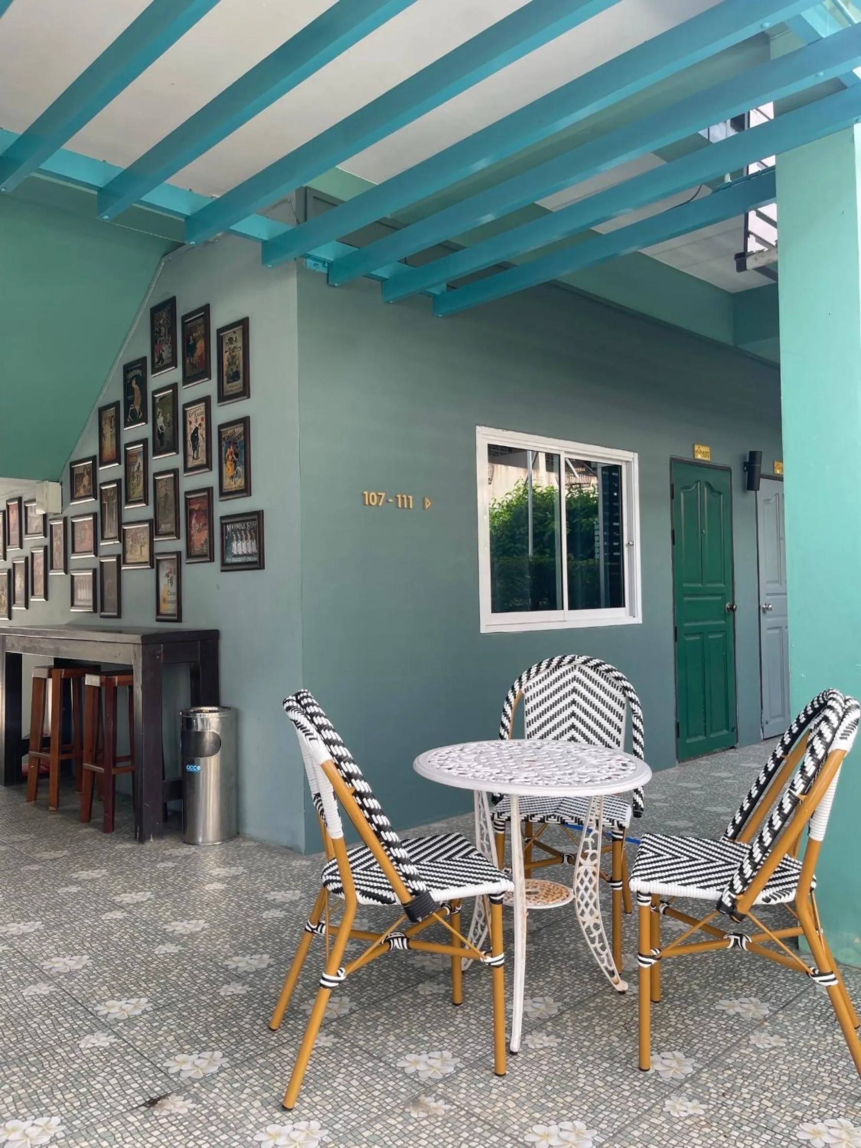 Balcony/Terrace in Paksina Hotel