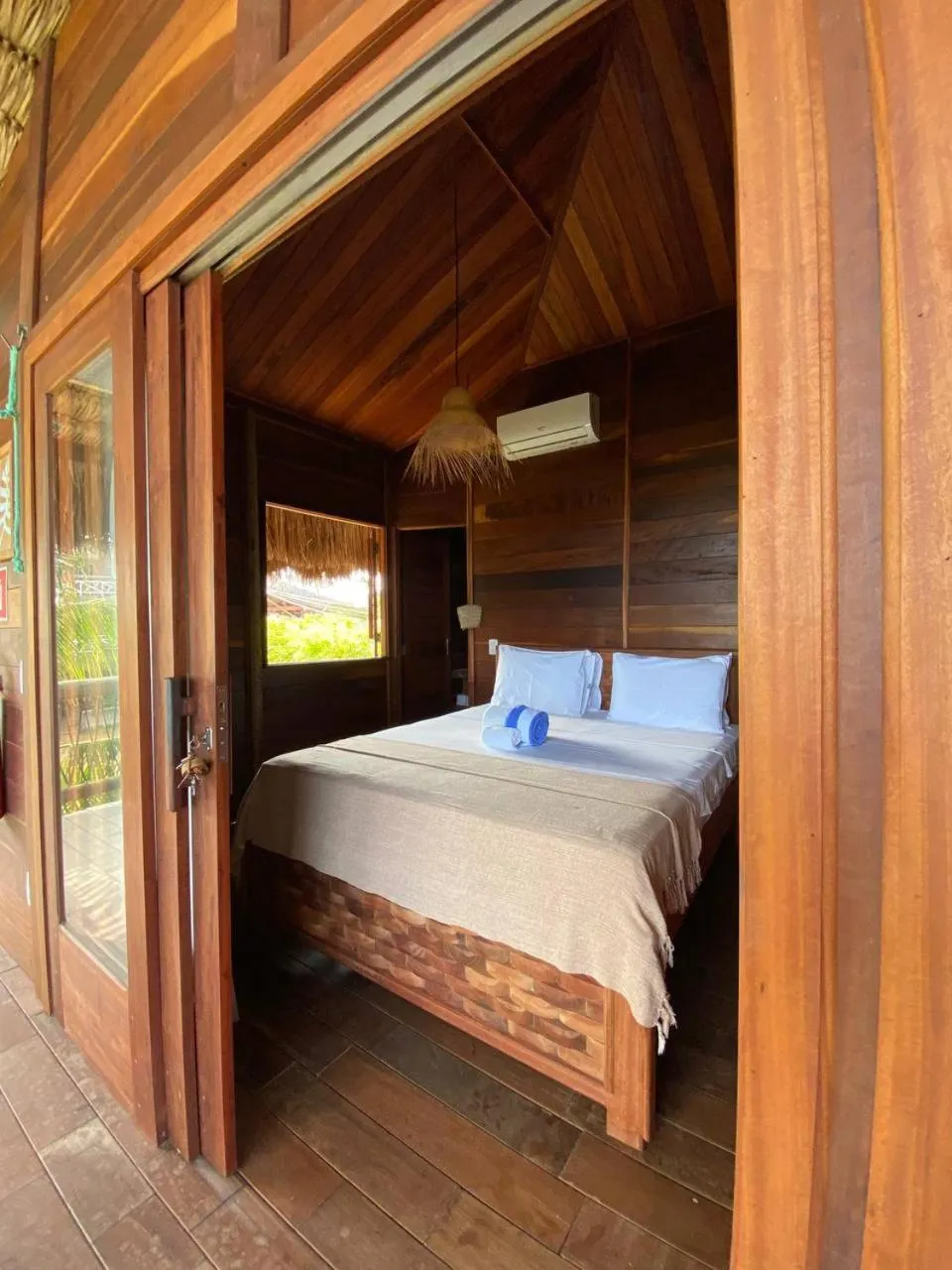 Bed in Villa Caravelas Praia de Moitas