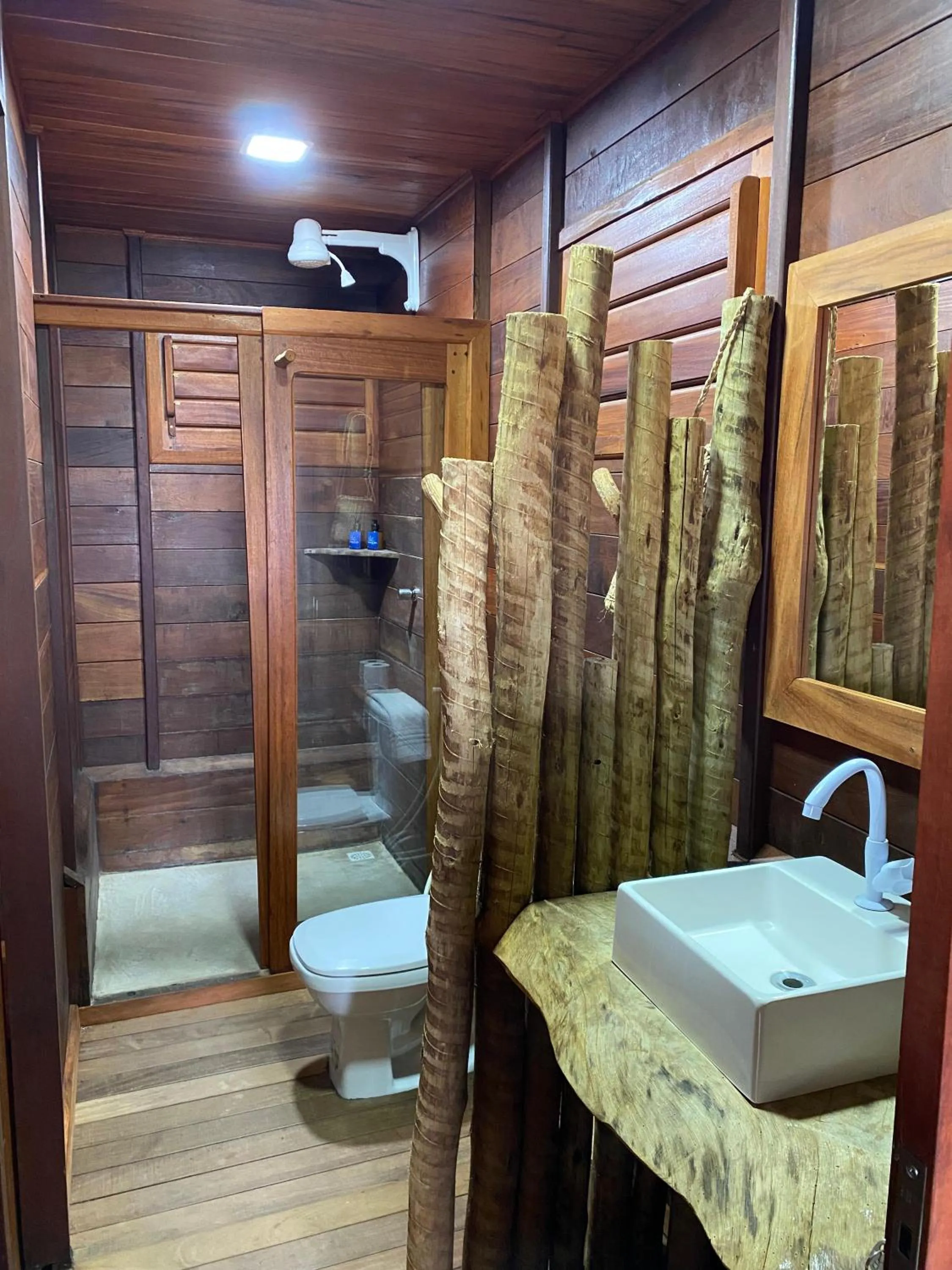 Shower in Villa Caravelas Praia de Moitas