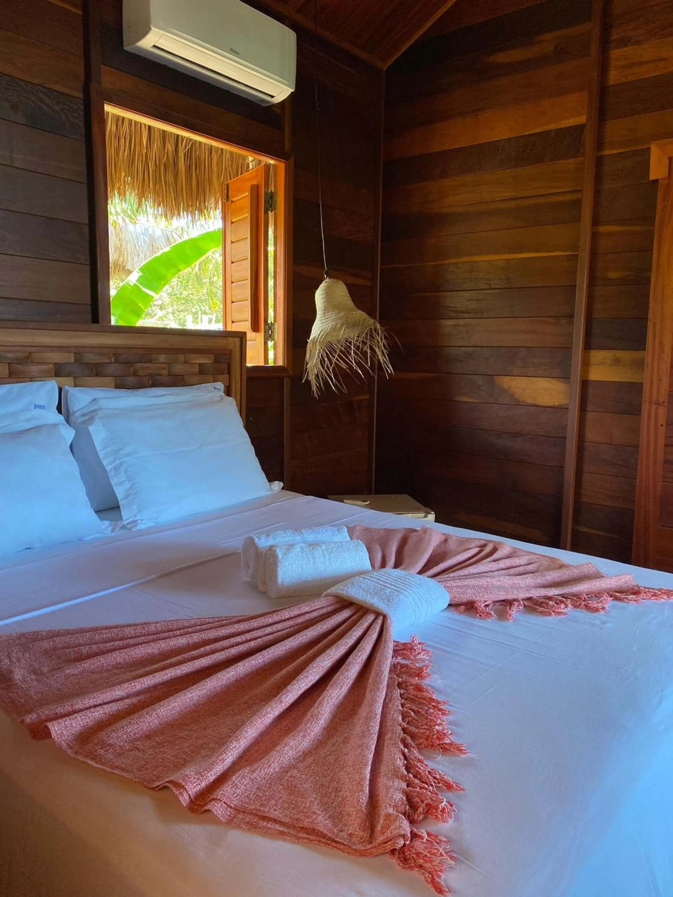 Bed in Villa Caravelas Praia de Moitas