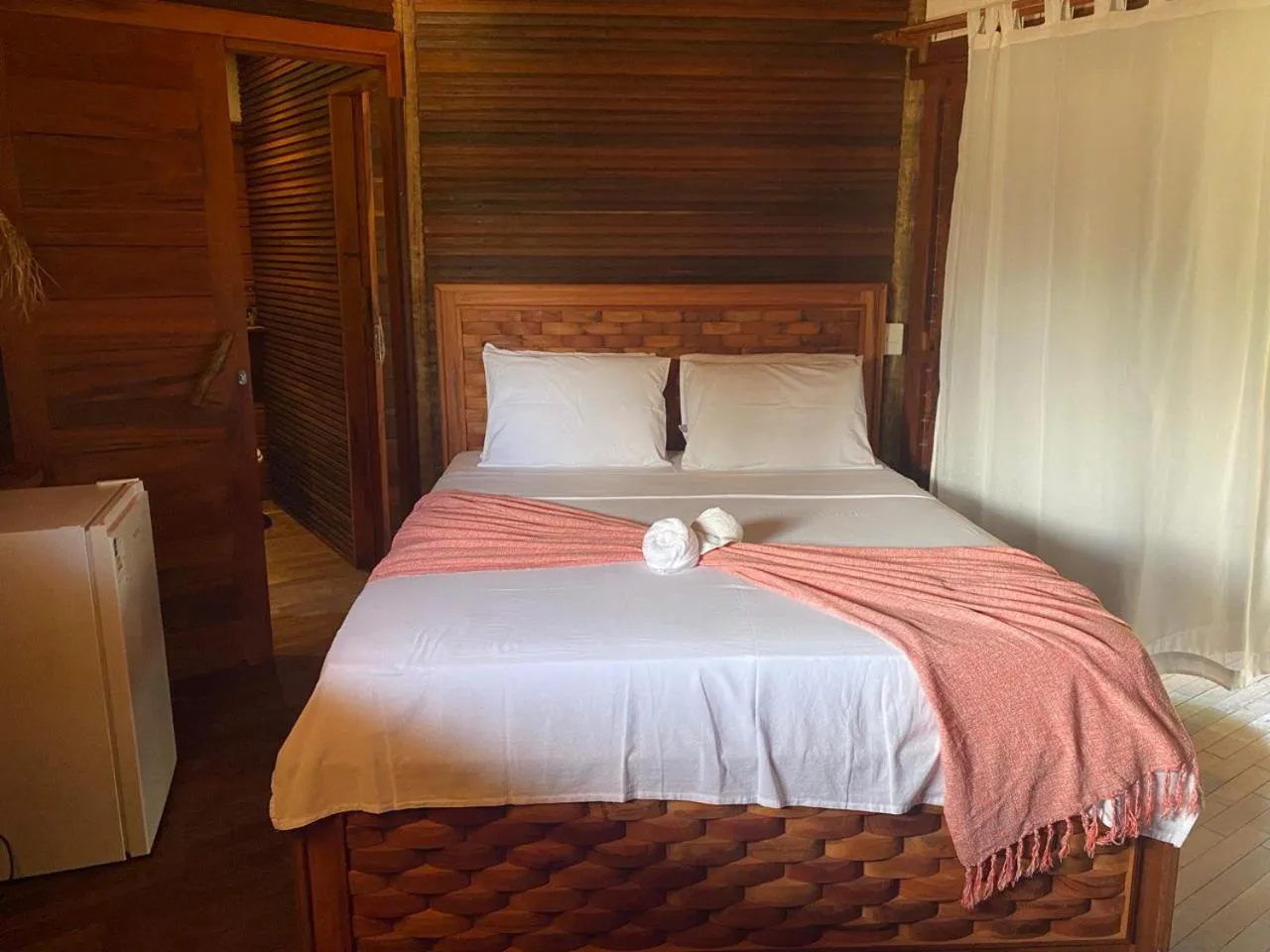 Bed in Villa Caravelas Praia de Moitas