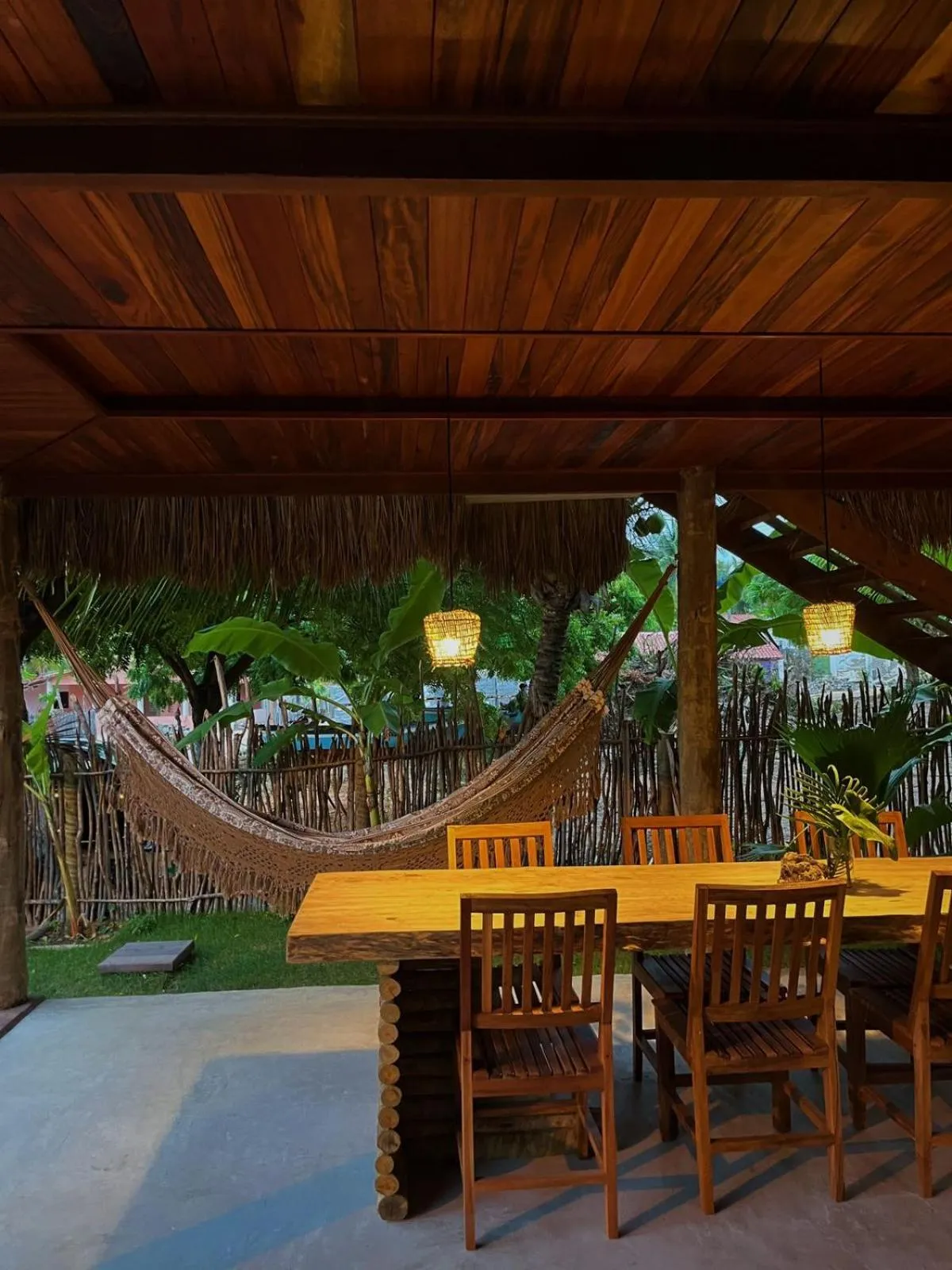 Garden in Villa Caravelas Praia de Moitas