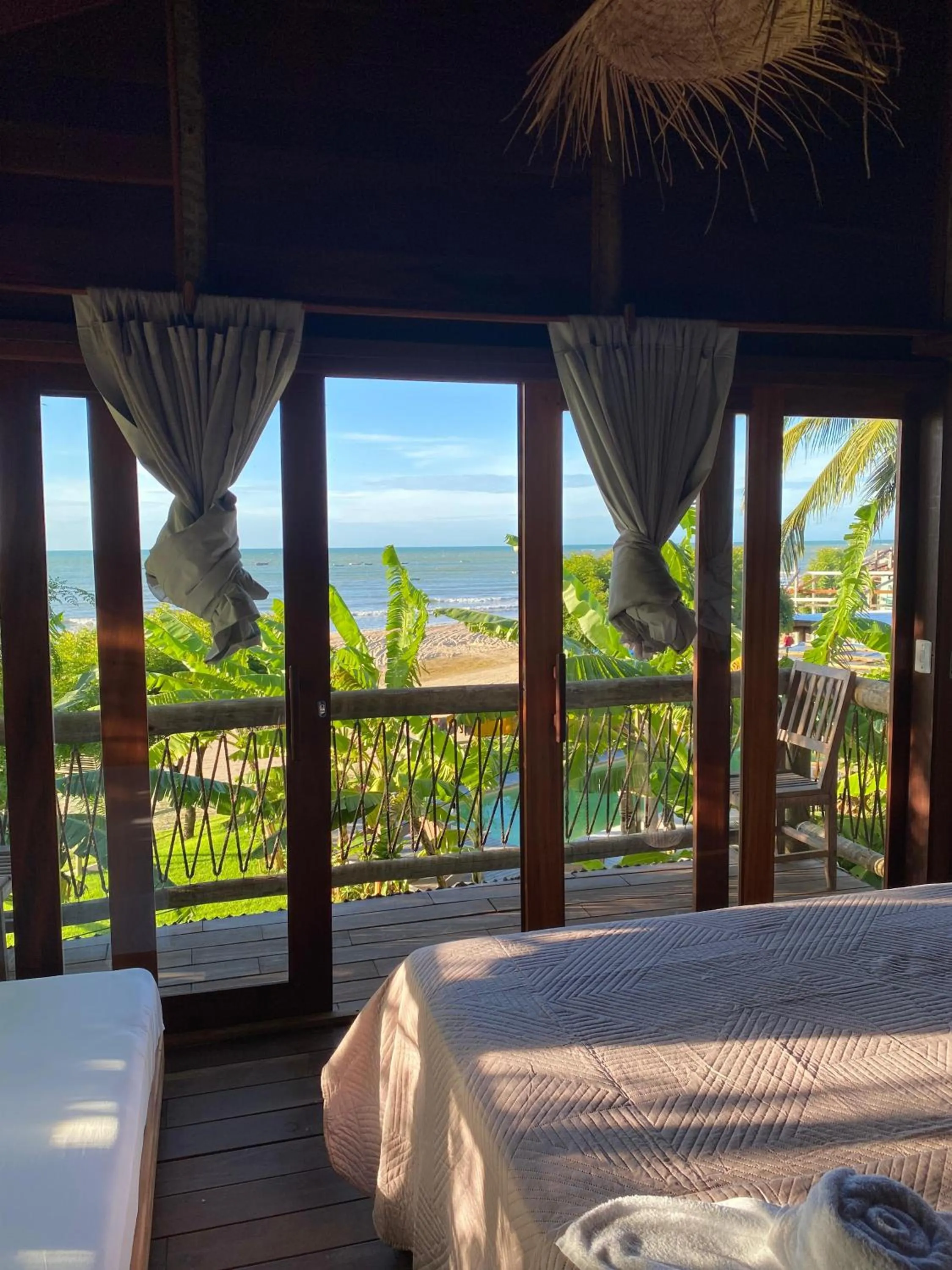 Bed in Villa Caravelas Praia de Moitas