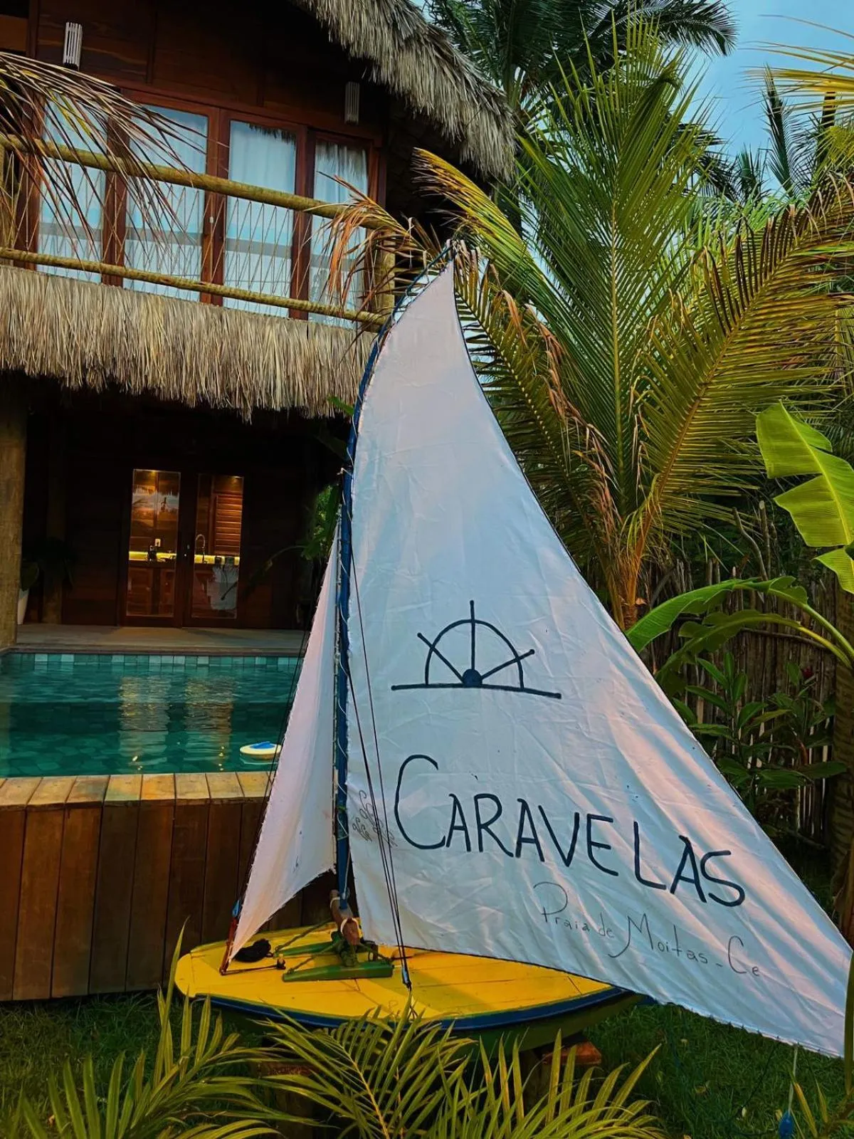 Day in Villa Caravelas Praia de Moitas