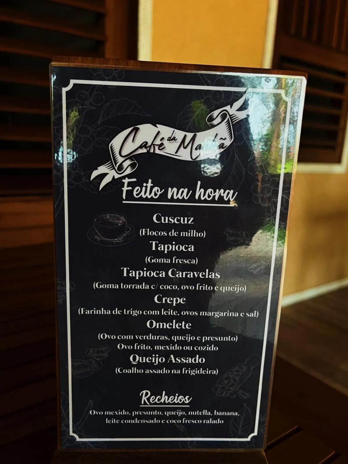 Breakfast in Villa Caravelas Praia de Moitas