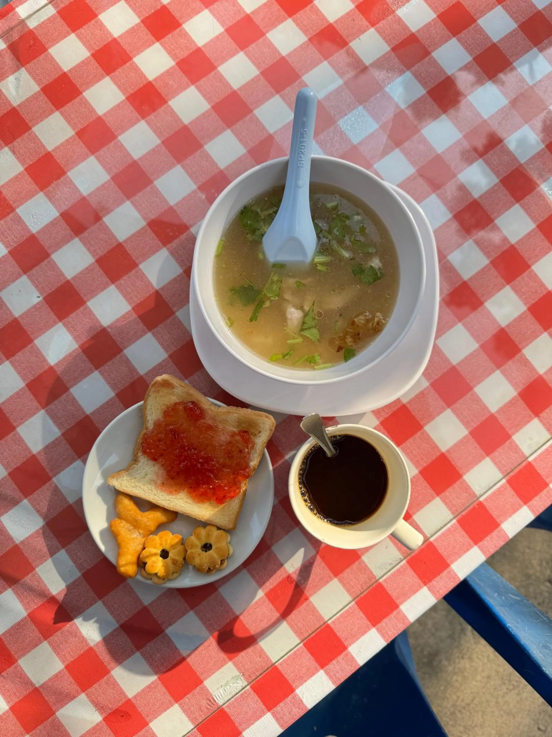 Breakfast in Rang Noknoy Resort at Kohlarn