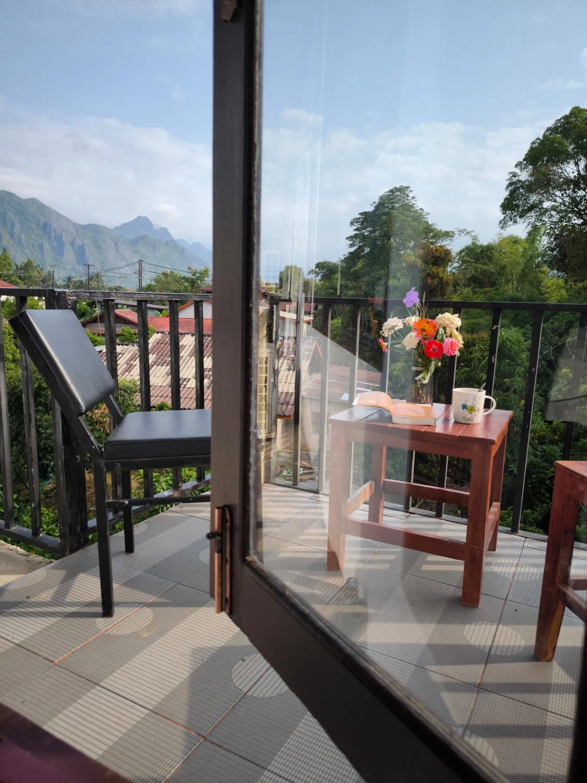 Mountain view in VangVieng Dokchampa Resort