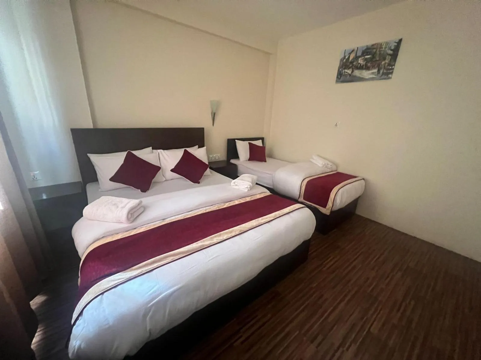 Bed in Hotel Down To Earth