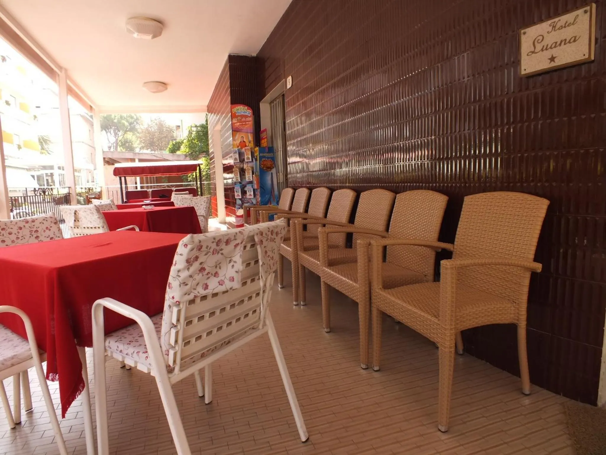 Balcony/Terrace in Hotel Luana