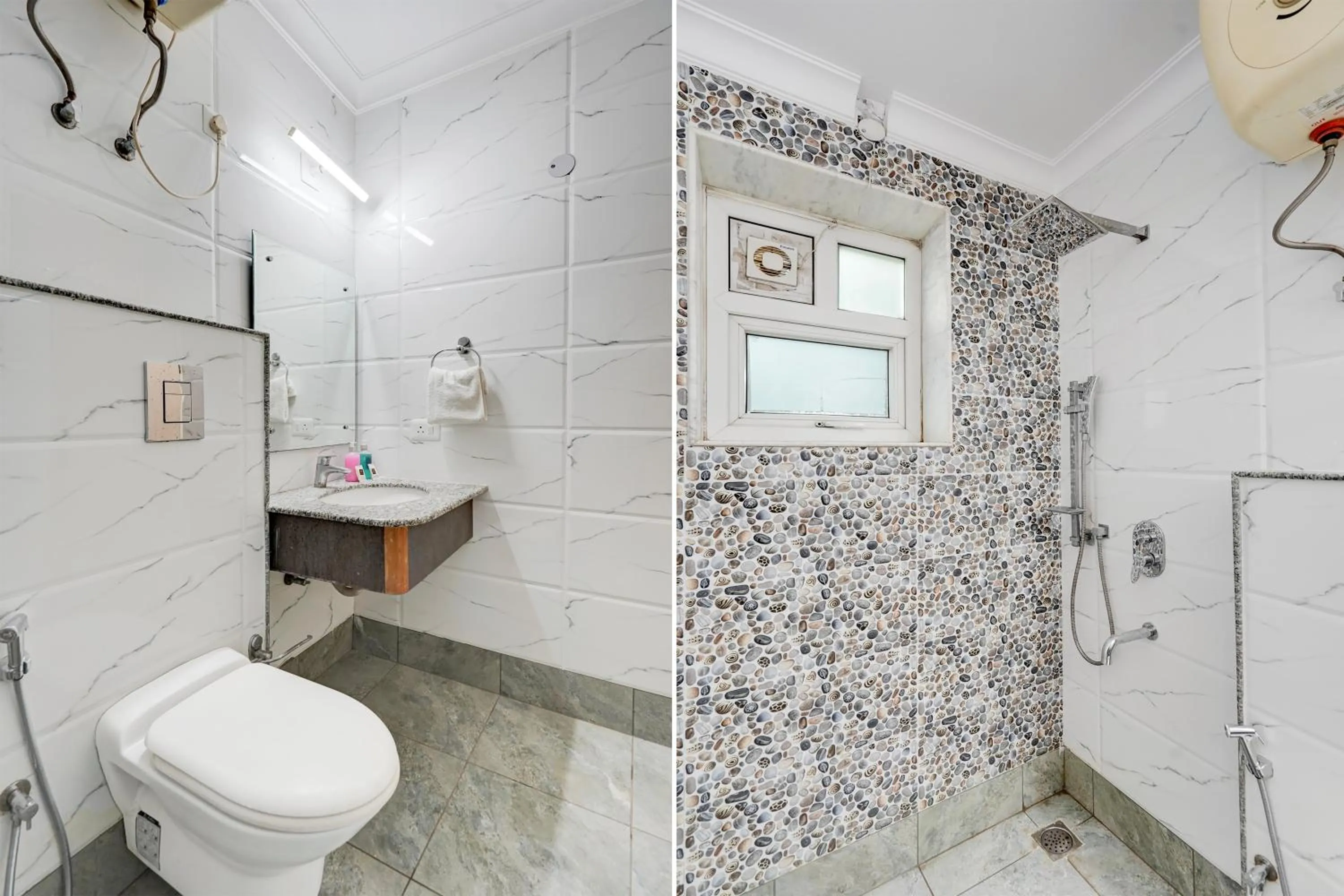 Shower in The Byke Express Medicity Near Medanta