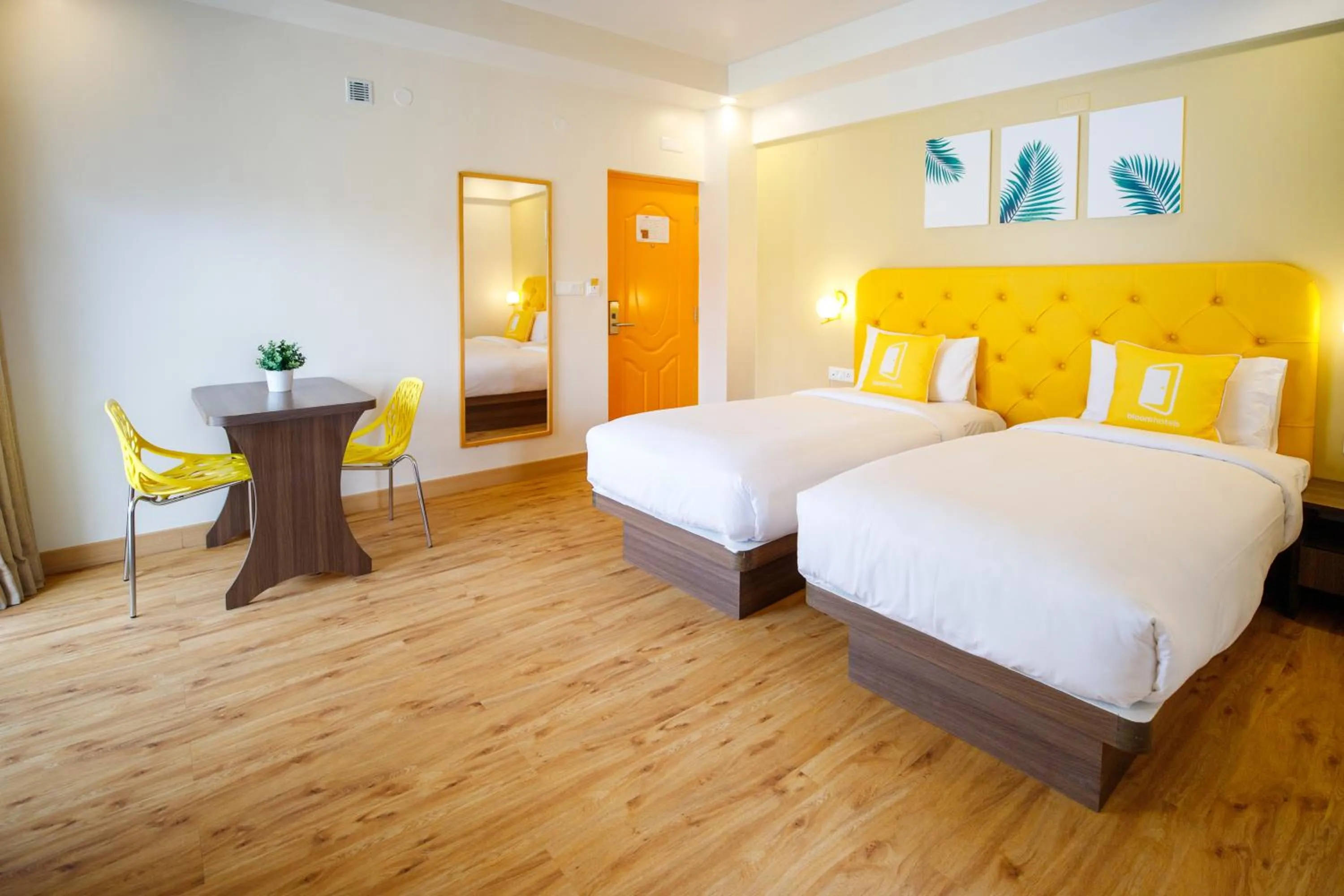 Bedroom, Bed in Bloom Hotel - HAL Old Airport Rd