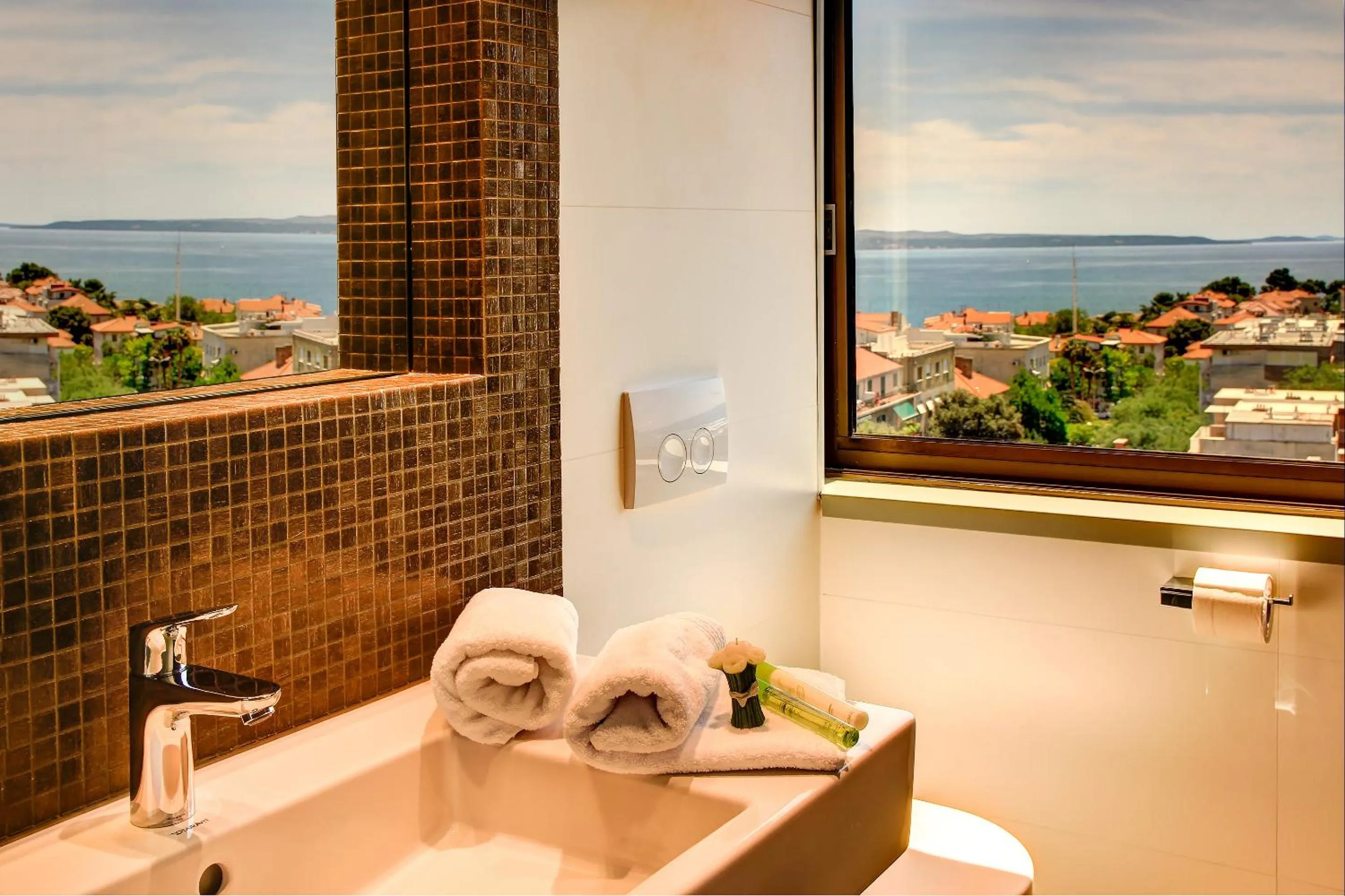 Bathroom in The View Luxury Rooms