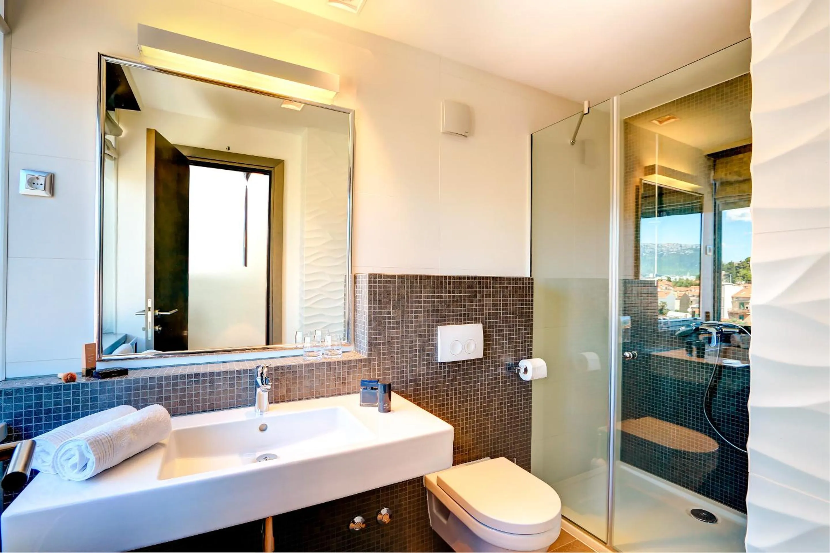 Bathroom in The View Luxury Rooms