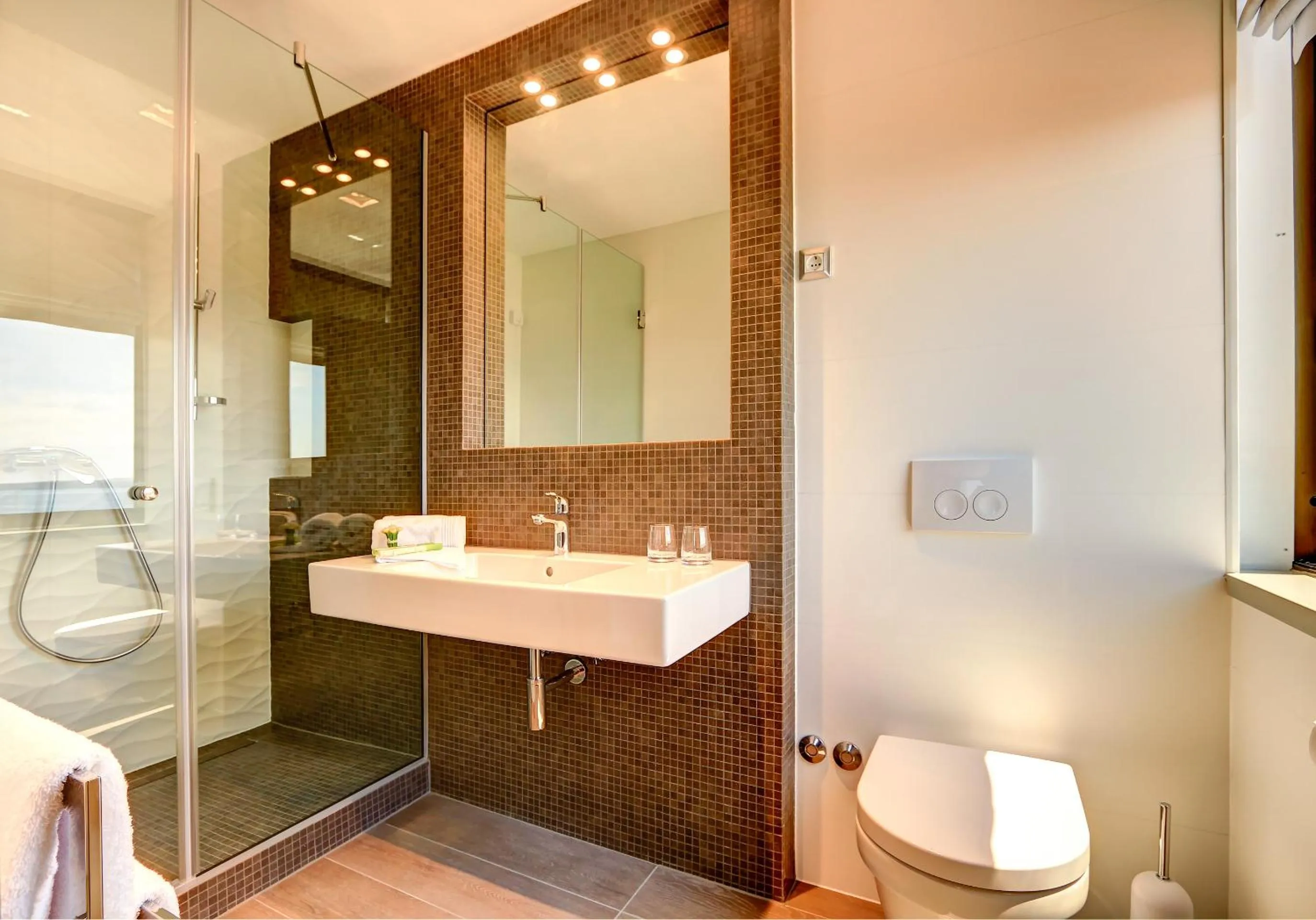 Bathroom in The View Luxury Rooms